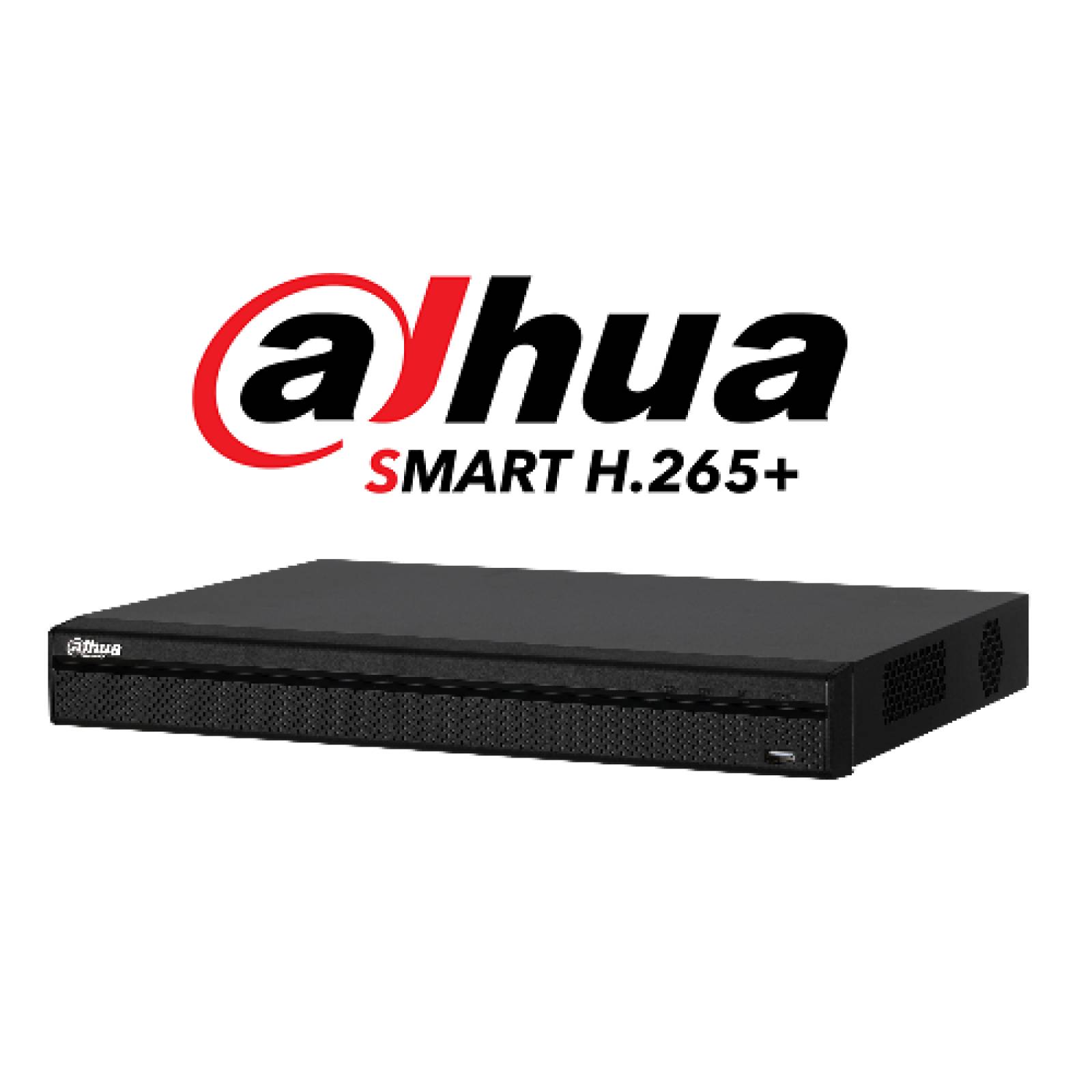 DVR 16 CANALES HDCVI PENTAHIBRIDO 4MP/ 4K/ 2 MEGAPIXELES 1080P/ H265+/8 CH IP ADICIONALES 16+8/ IVS/ 2 SATA HASTA 20TB/ P2P/SMART AUDIO HDCVI/NO INCLUYE DISCO DURO DAHUA