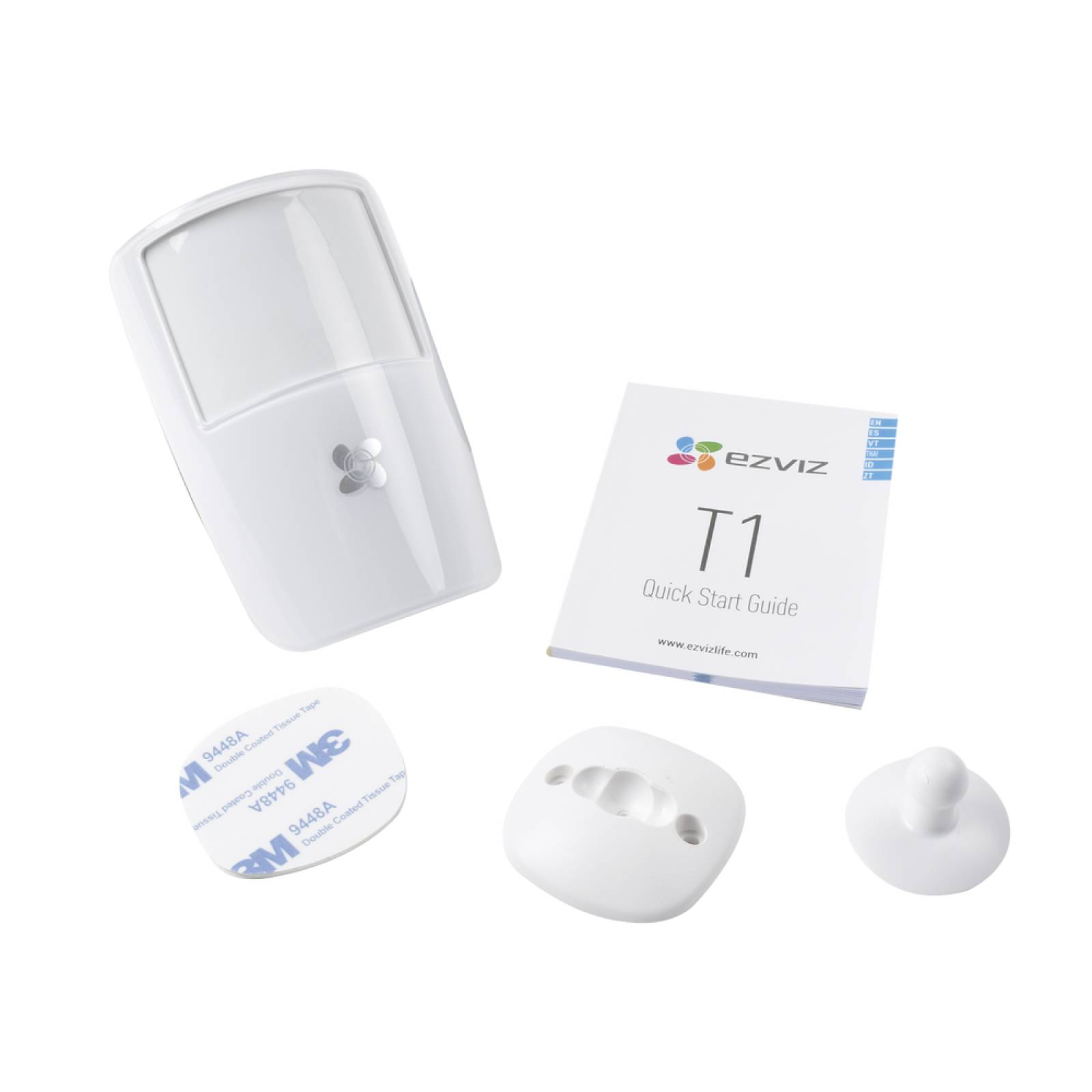 Sensor de Movimiento PIR Inalambrico / Compatible con Kit de Alarmas EZVIZ / Cuenta con Inmunidad para Mascotas