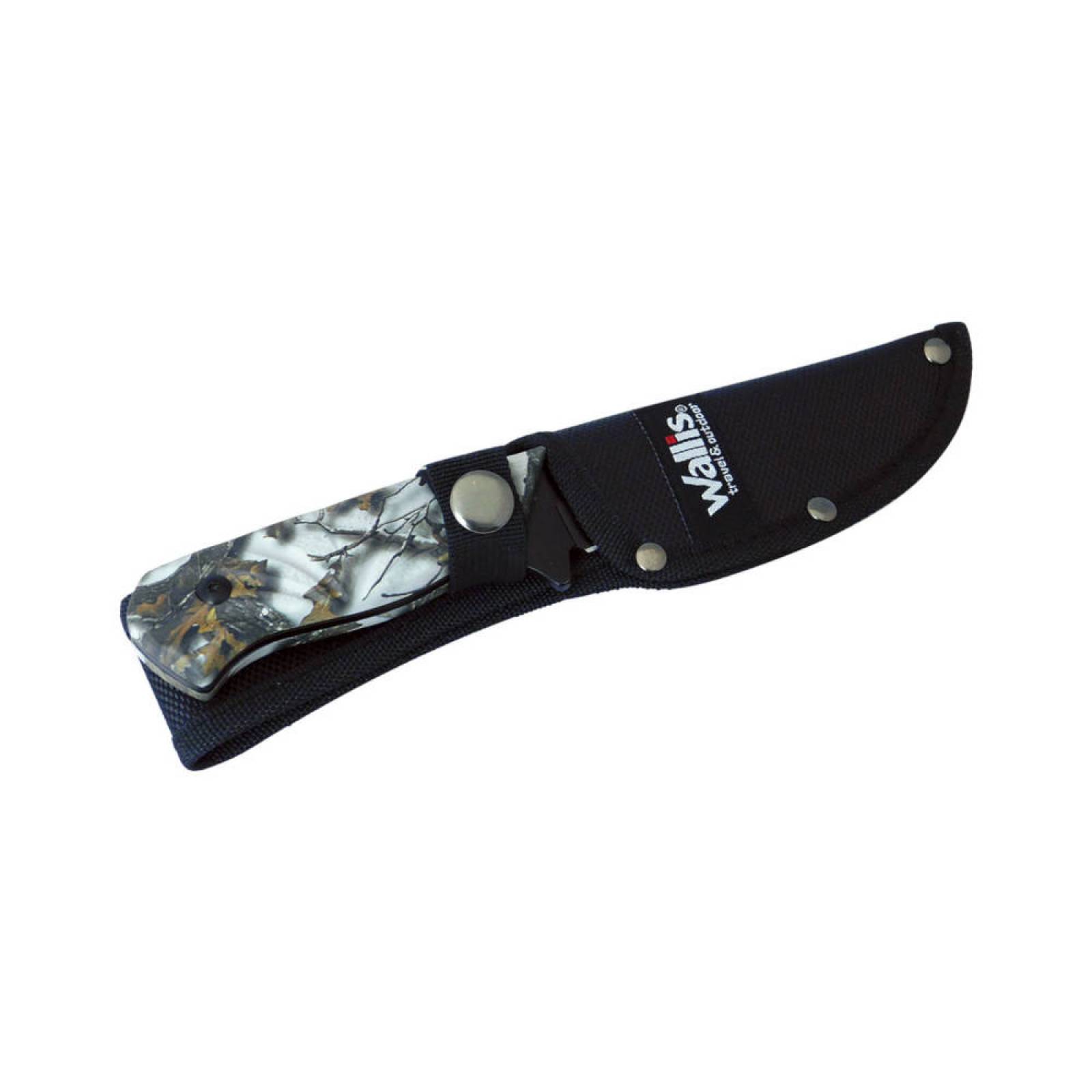 Cuchillo de monte con funda, acero inoxidable dureza 48-52