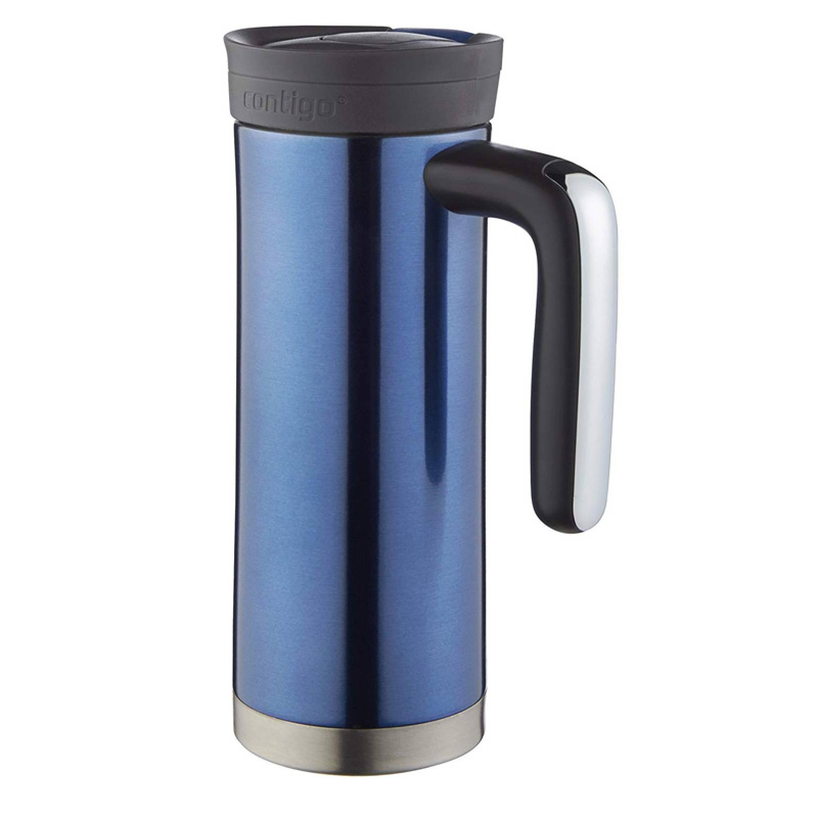 Termo Tipo Taza Acero Inox Para Cafe 591 Ml Contigo Azul