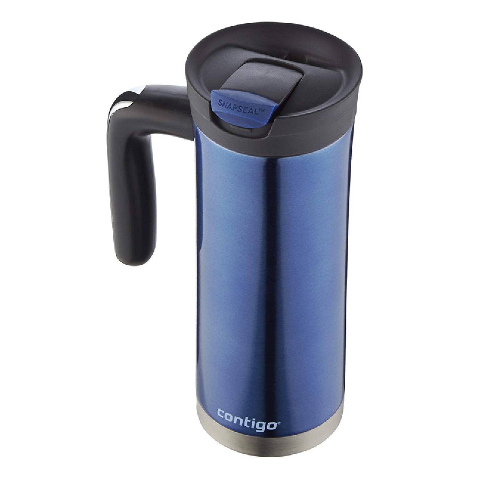 Termo Tipo Taza Acero Inox Para Cafe 591 Ml Contigo Azul