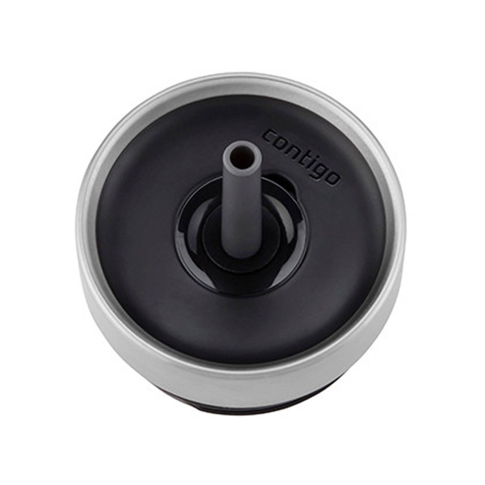 Vaso Luxe Tumbler 18 Oz Con Popote Acero Inoxidable Contigo Azul acero Azul Rey