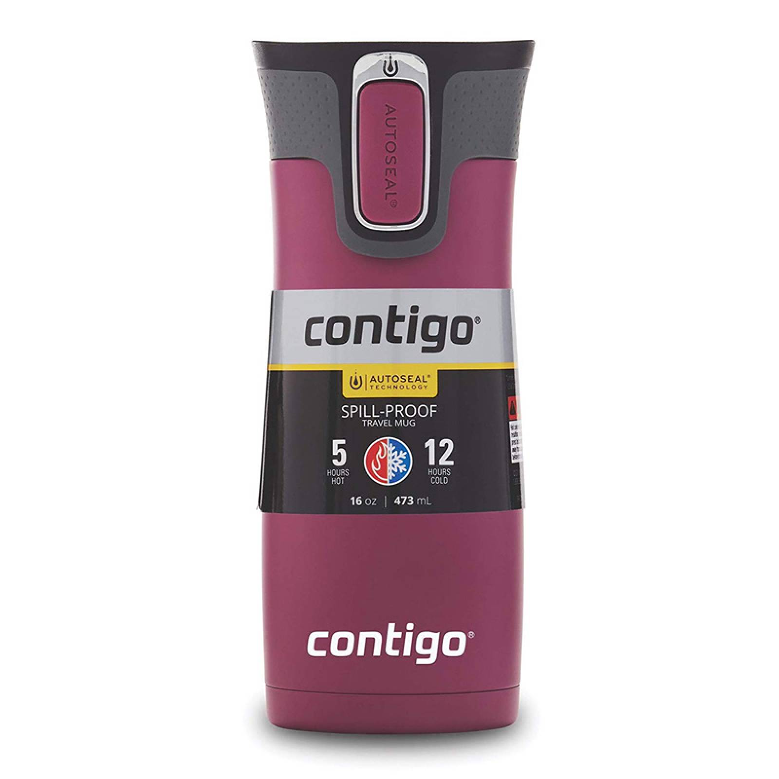 Termo 16 Oz Acero Inoxidable West Loop 2.0 Autoseal Contigo Multicolor