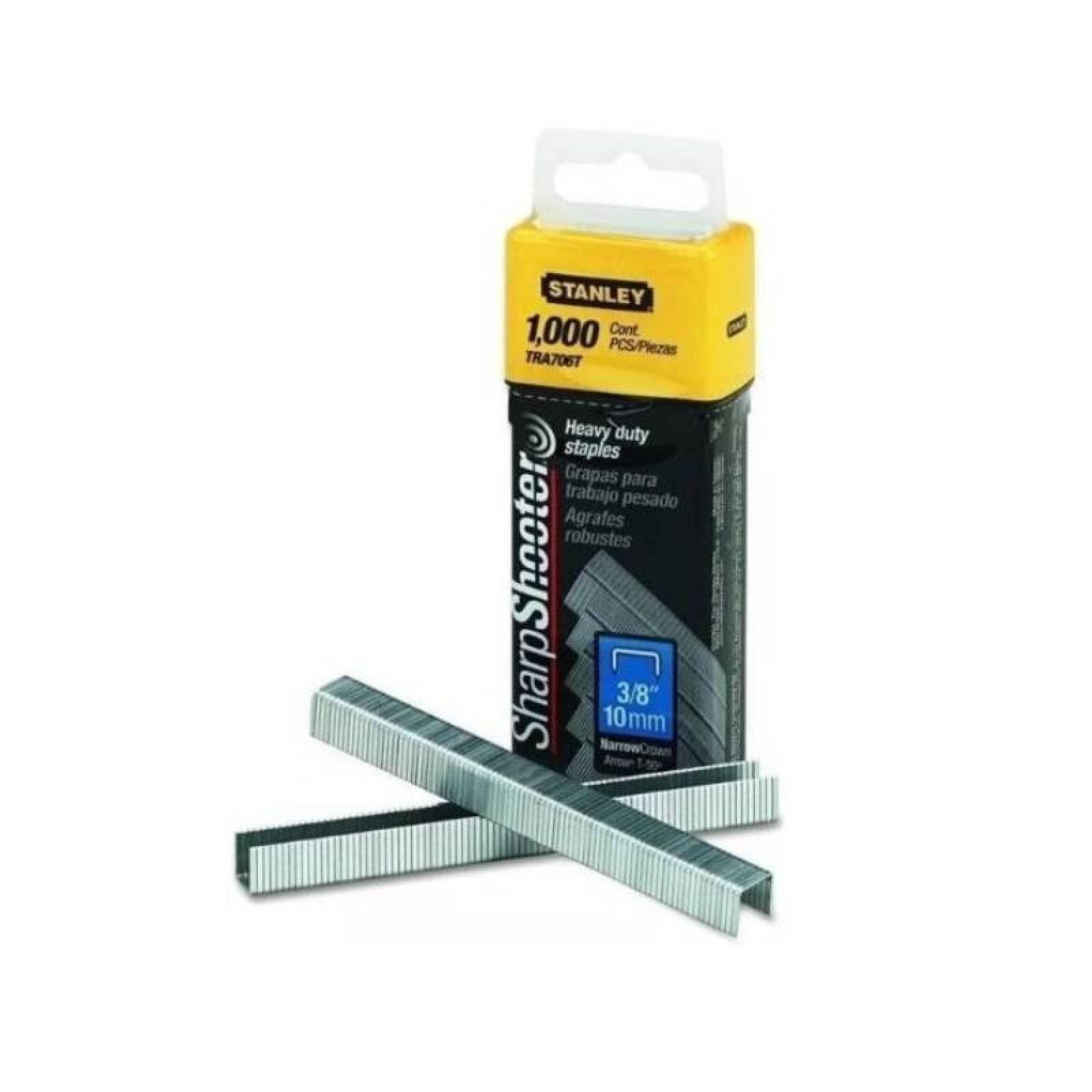 Kit De Grapas Uso Rudo 3/8 In 1000 Pzs Tra206t Stanley 