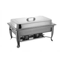 Buffetera Chafer Acero Inox Rectangular 9 L Plegable Rhino