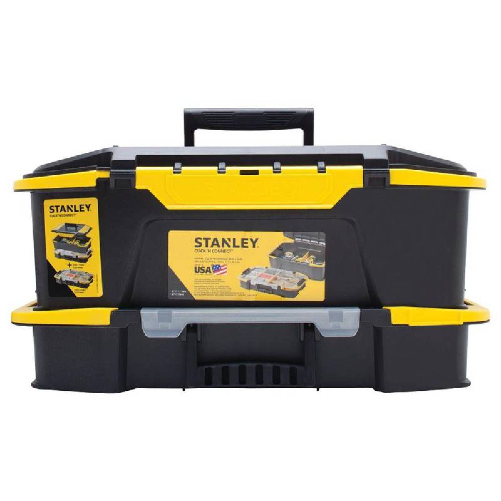 Caja De Herramientas Plastica Profunda Organizador Stanley