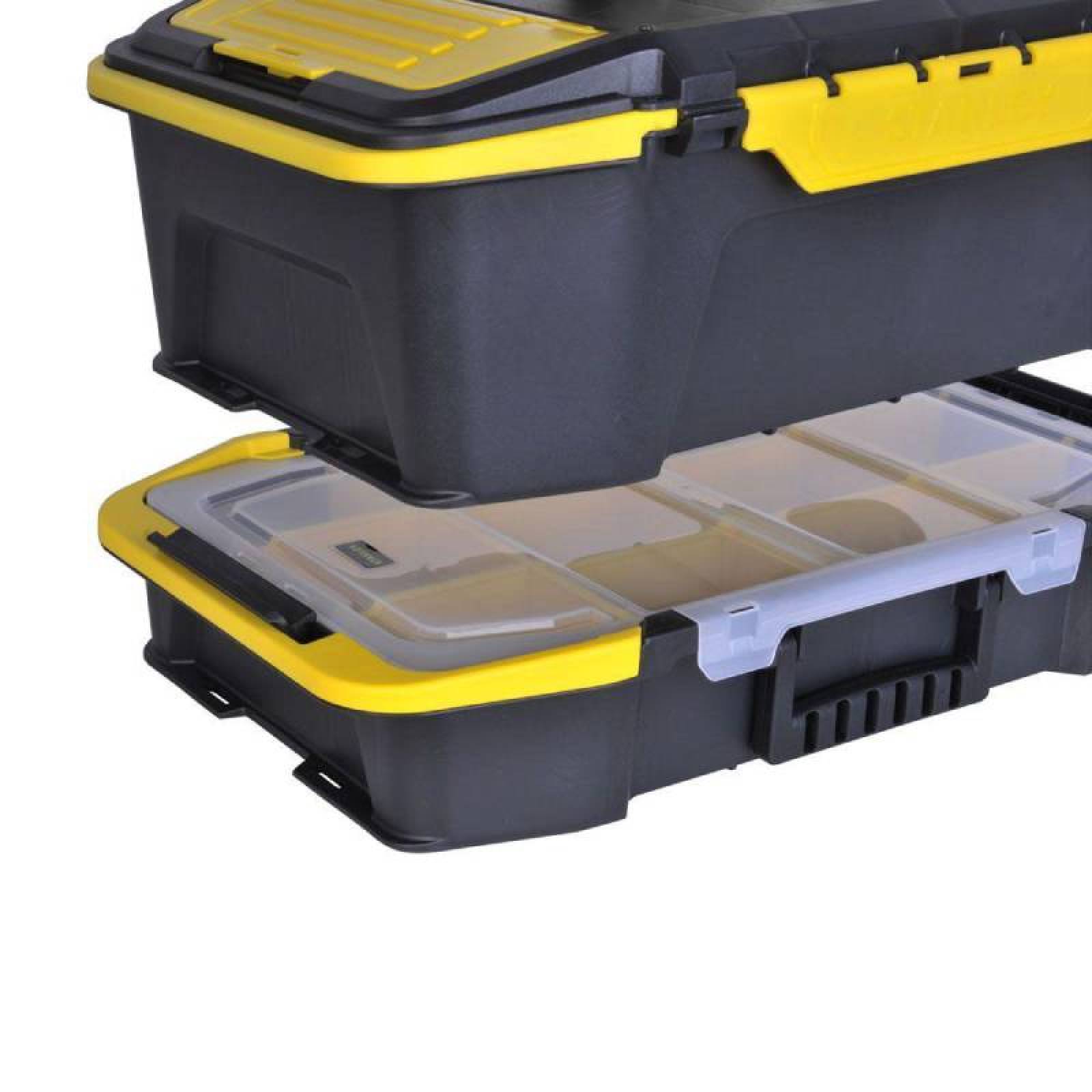 Caja De Herramientas Plastica Profunda Organizador Stanley