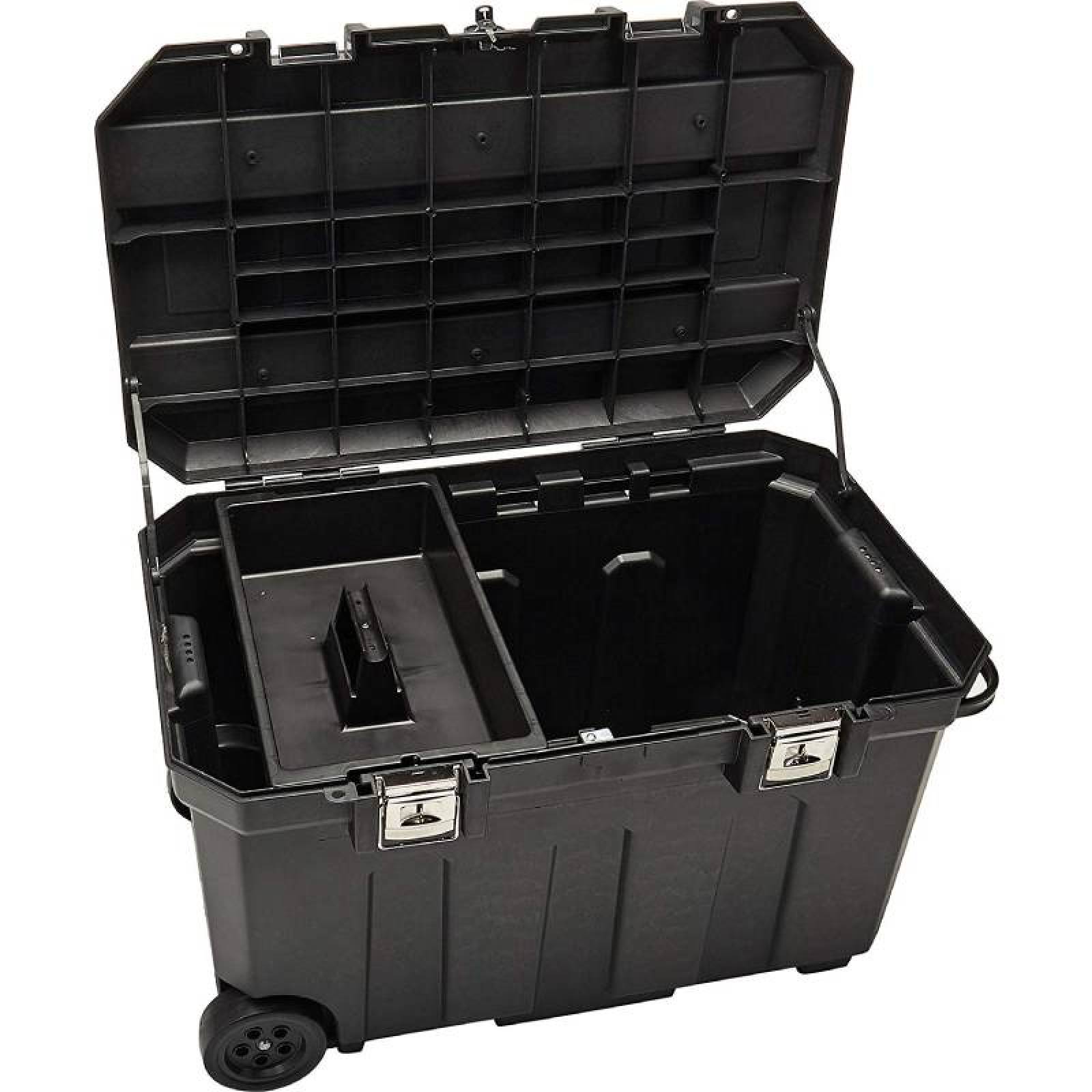 Caja De Herramientas Baul Cerradura Rodante 50 Gal Stanley 