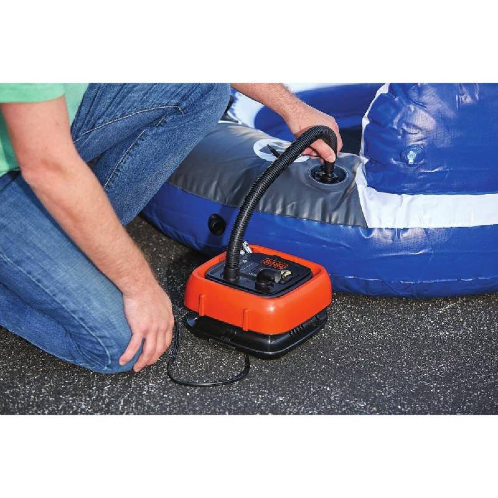 Bomba Para Inflar Multiproposito 160 Psi 12v Black & Decker 