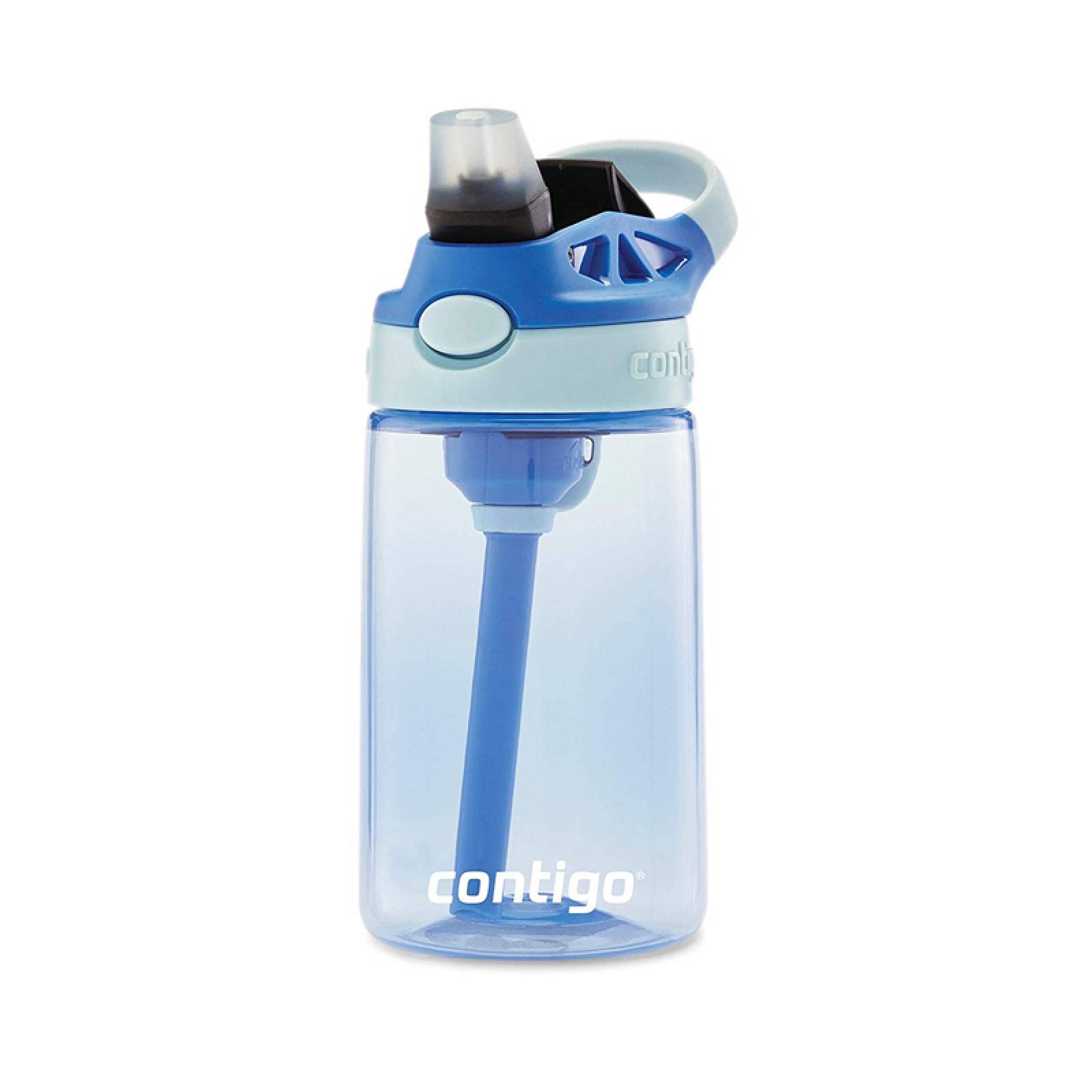 Botella De Agua Para Niños 14Oz Autospout Azul Claro Contigo