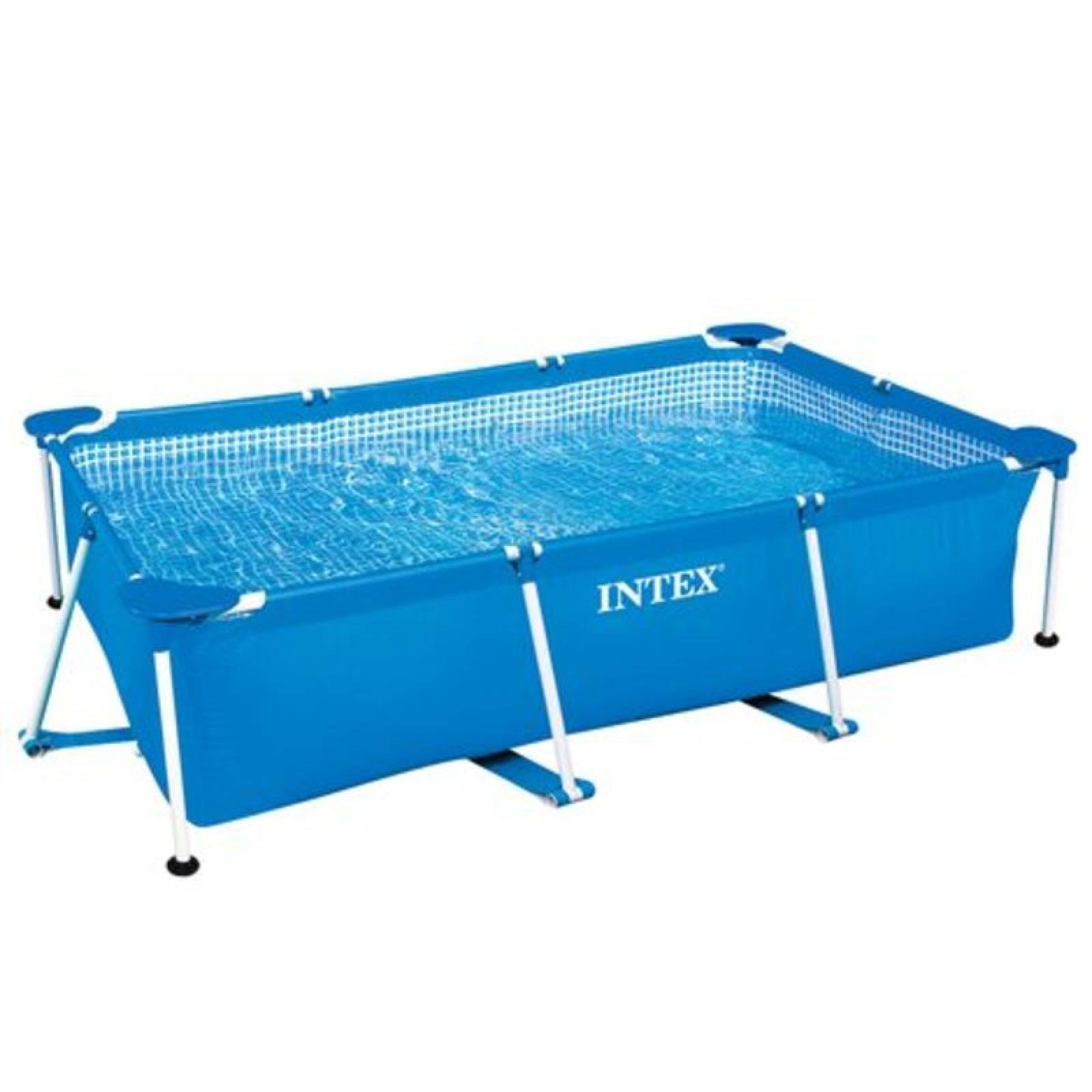 Alberca Piscina Armable Rectangular 2.6mx1.6m X0.65cm Intex 