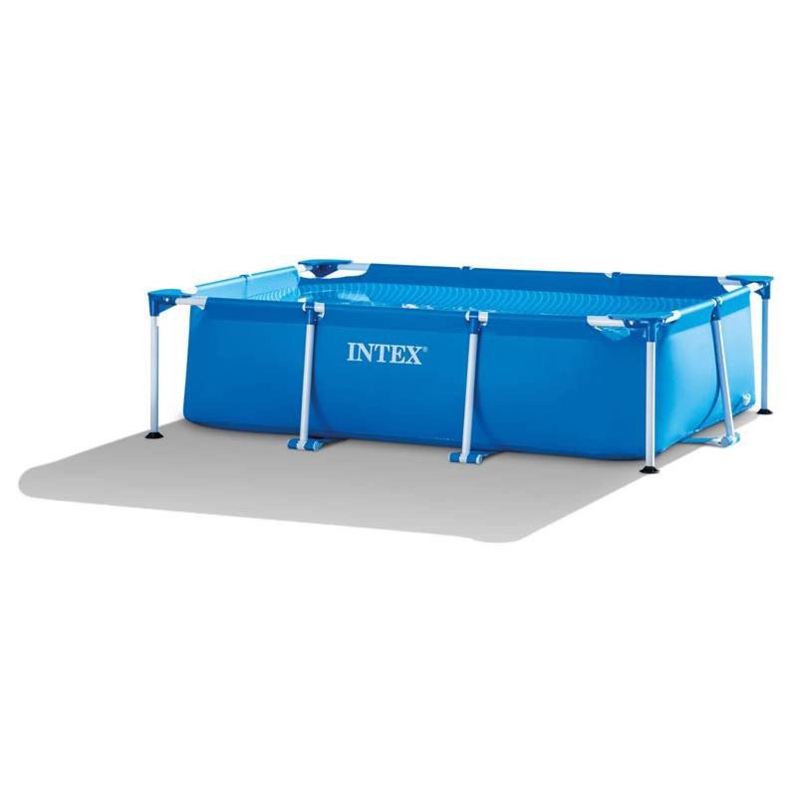 Alberca Piscina Armable Rectangular 2.6mx1.6m X0.65cm Intex 