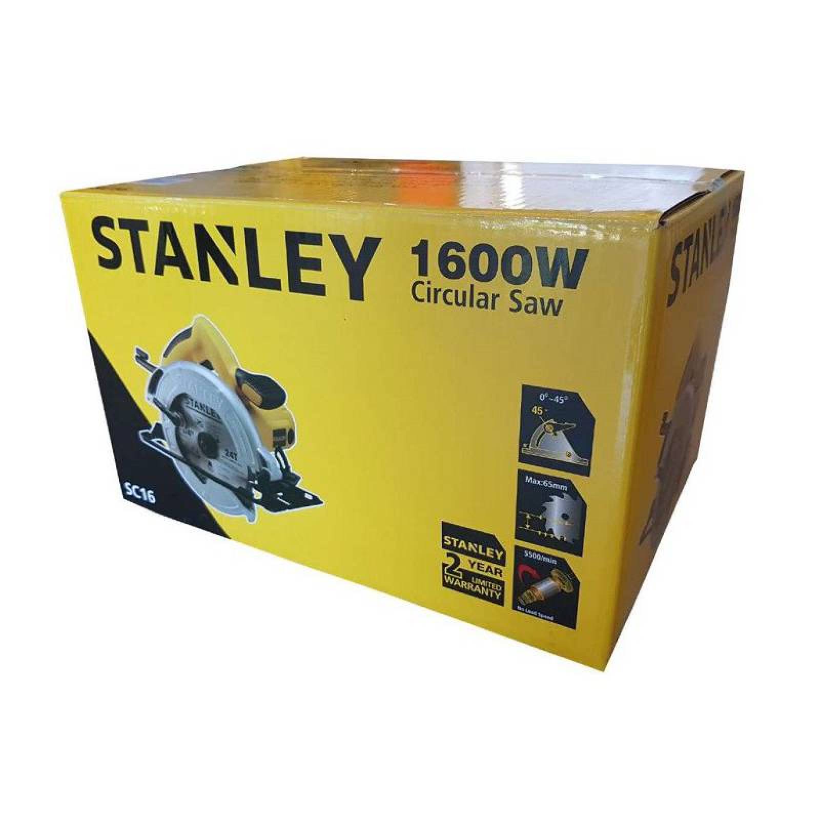 Sierra Circular 7 1/4 In De 1660w Sc16 Stanley 
