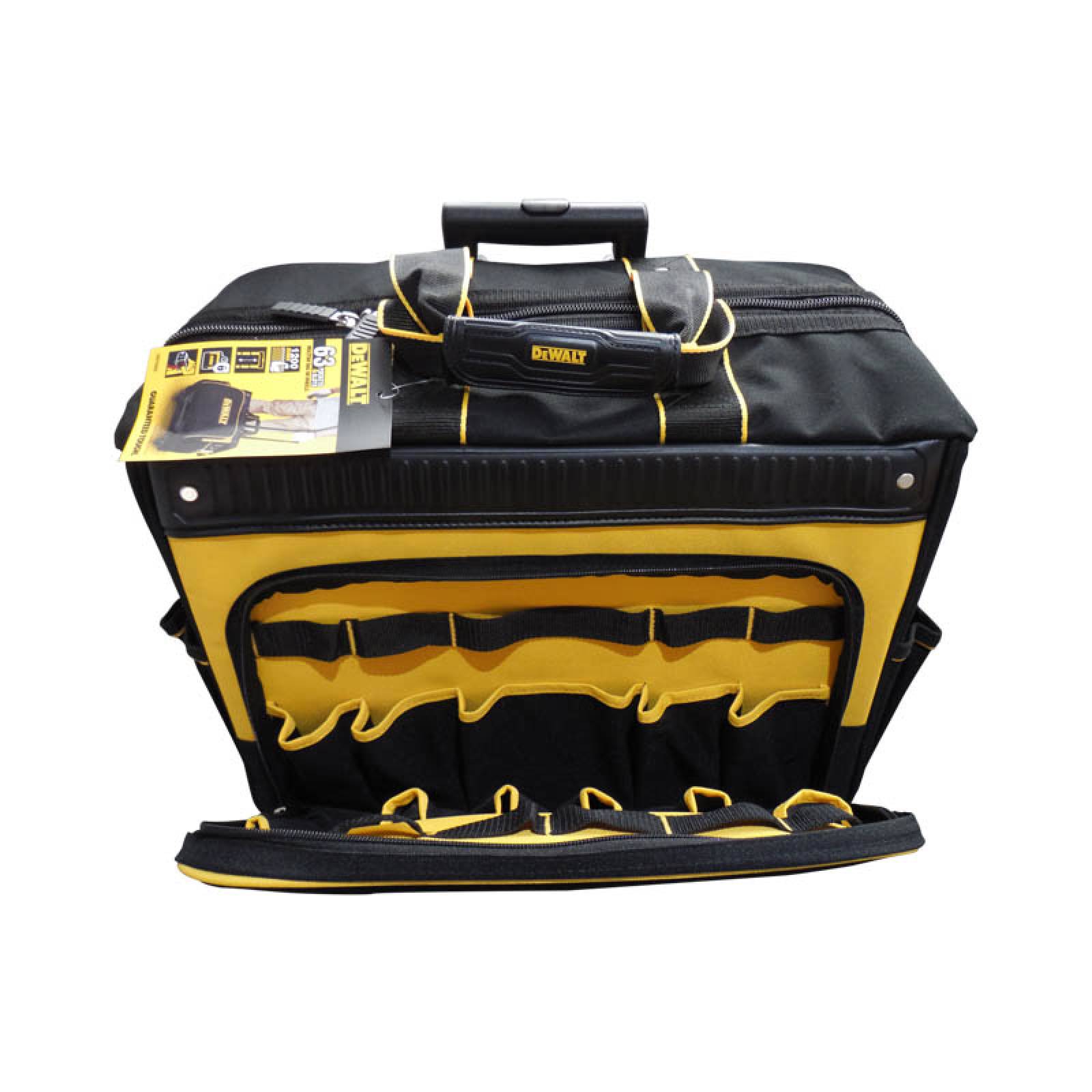 Bolsa Mochila Porta Herramientas Con Ruedas Multitak Dewalt 
