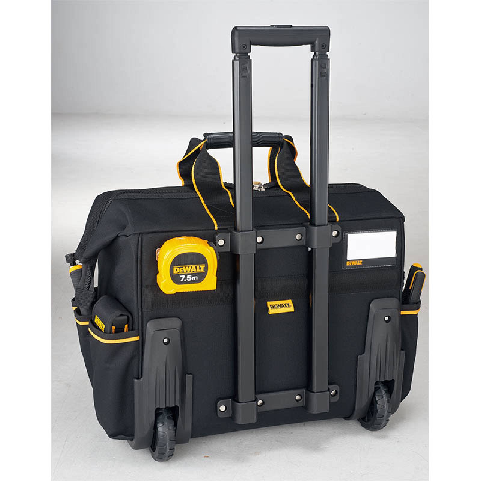Bolsa Mochila Porta Herramientas Con Ruedas Multitak Dewalt 