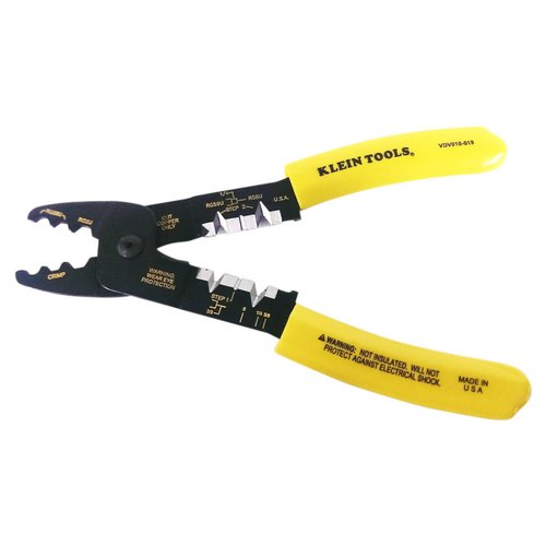 Pinzas Para Cable Coaxial 9 In Rg6 Y Rg59 Vdv010-019-Sen Klein Tools