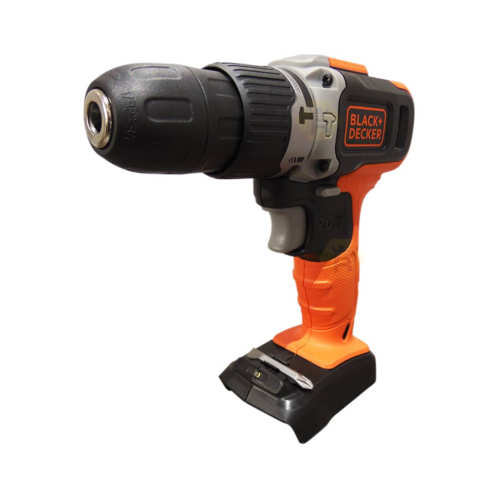 Taladro Atornillador De Impacto Inalambrico 20v 2 Velocidades Ion Litio Bcd704c1 Black And Decker 