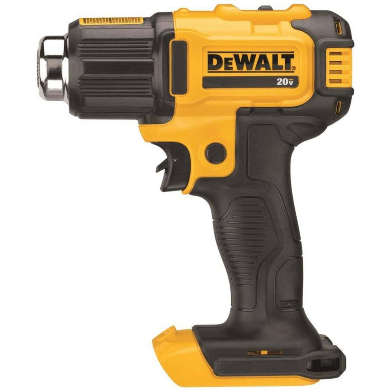 Pistola De Calor Inalambrica A Bateria 20v Sin Bateria Luz Led Dce530b Dewalt 