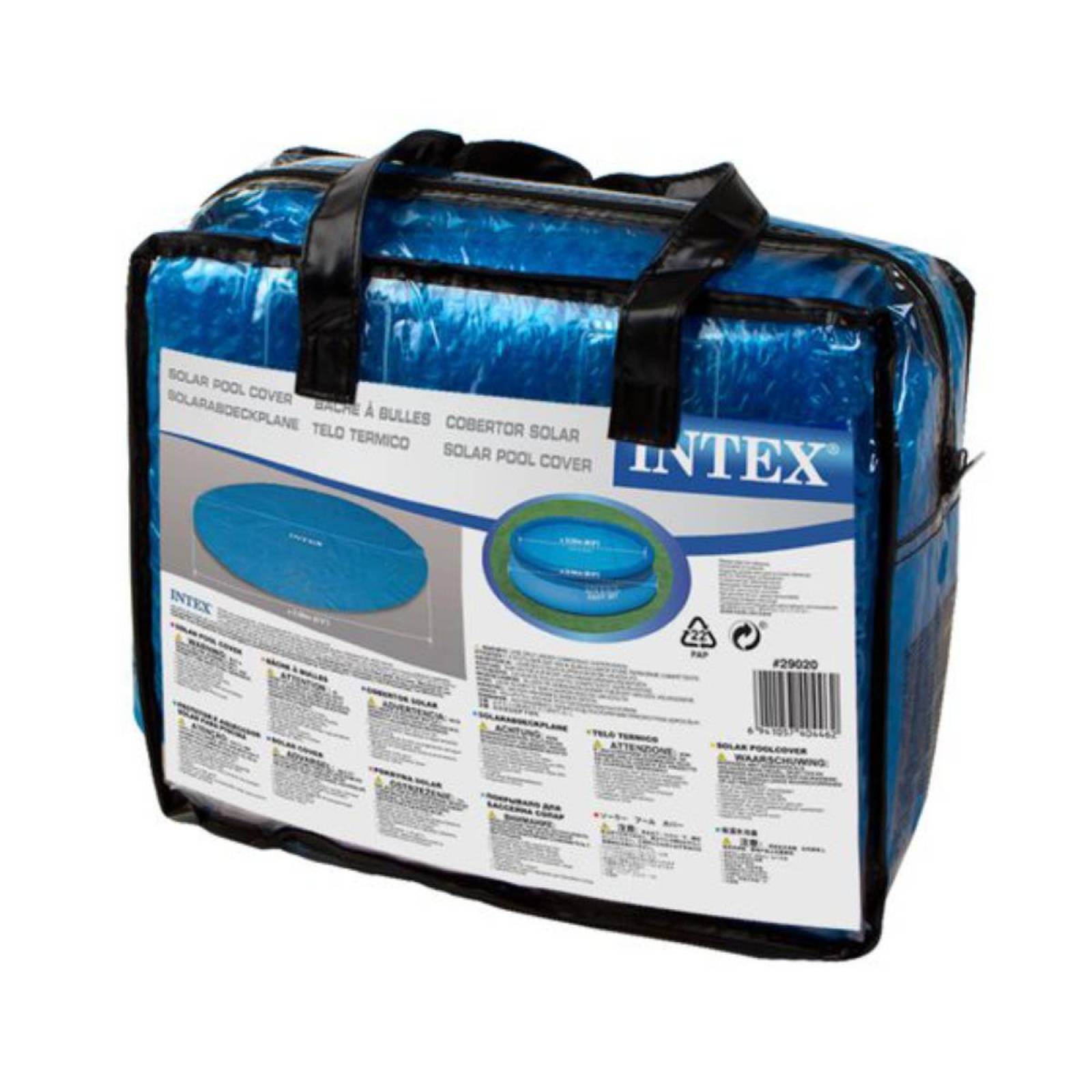 Cubierta Para Albercas Easy Set Y Estructural 244 Cm Intex 