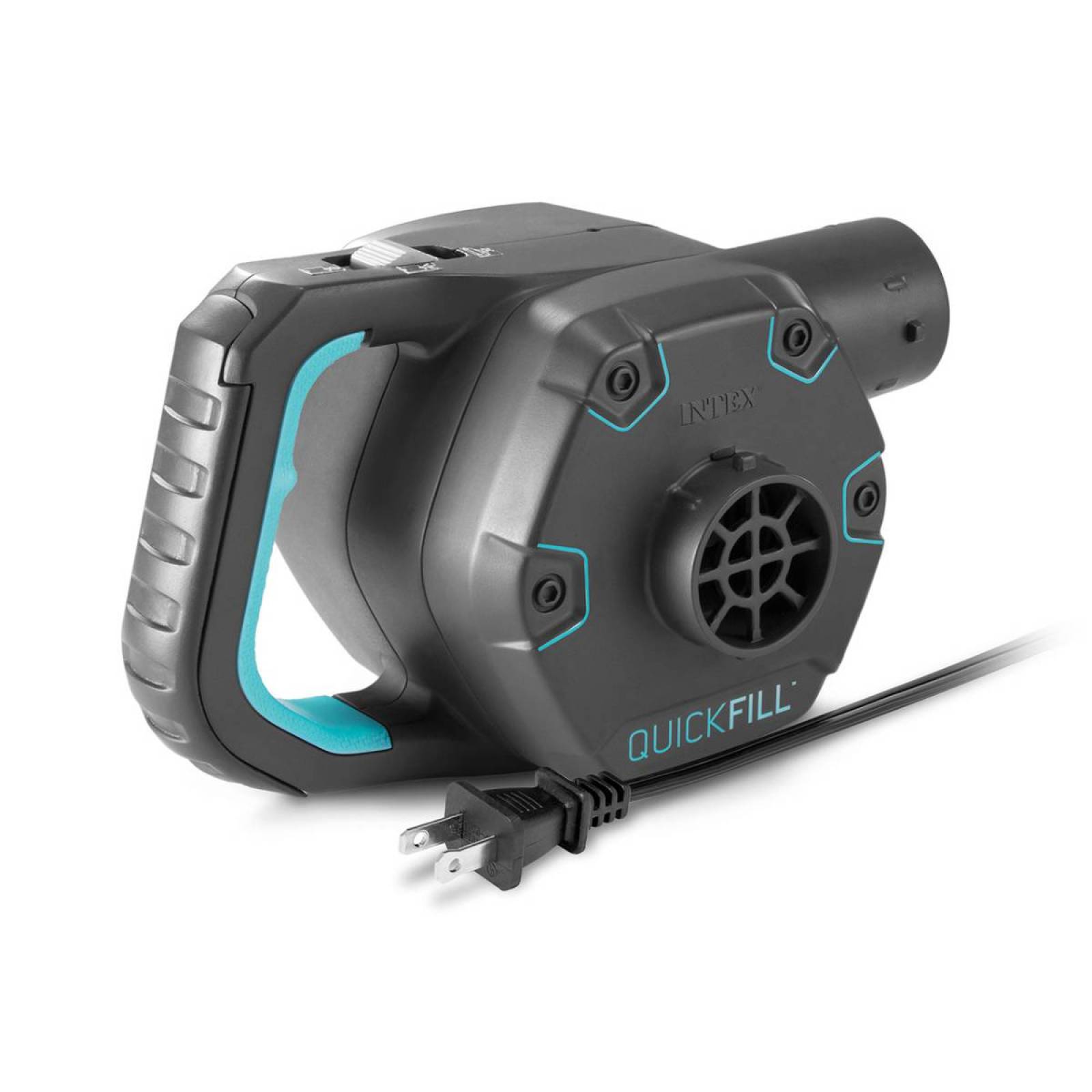 Bomba Electrica 120v Para Inflar Colchones E Inflables Intex 