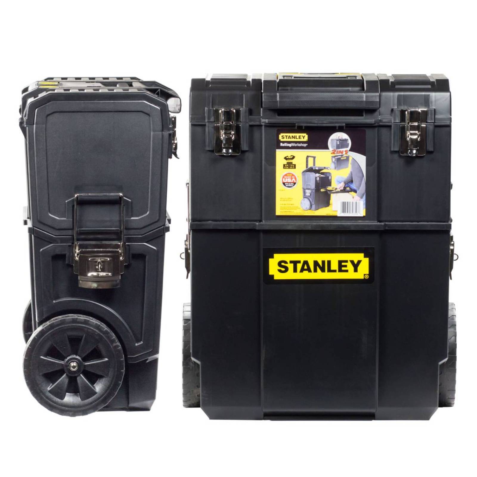 Caja Porta Herramientas Ruedas 2 En 1 Stst18612w Stanley 