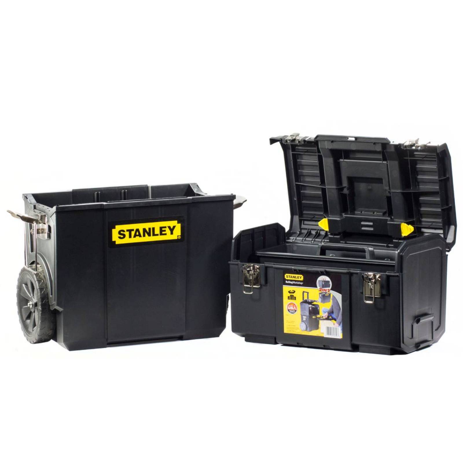 Caja Porta Herramientas Ruedas 2 En 1 Stst18612w Stanley 