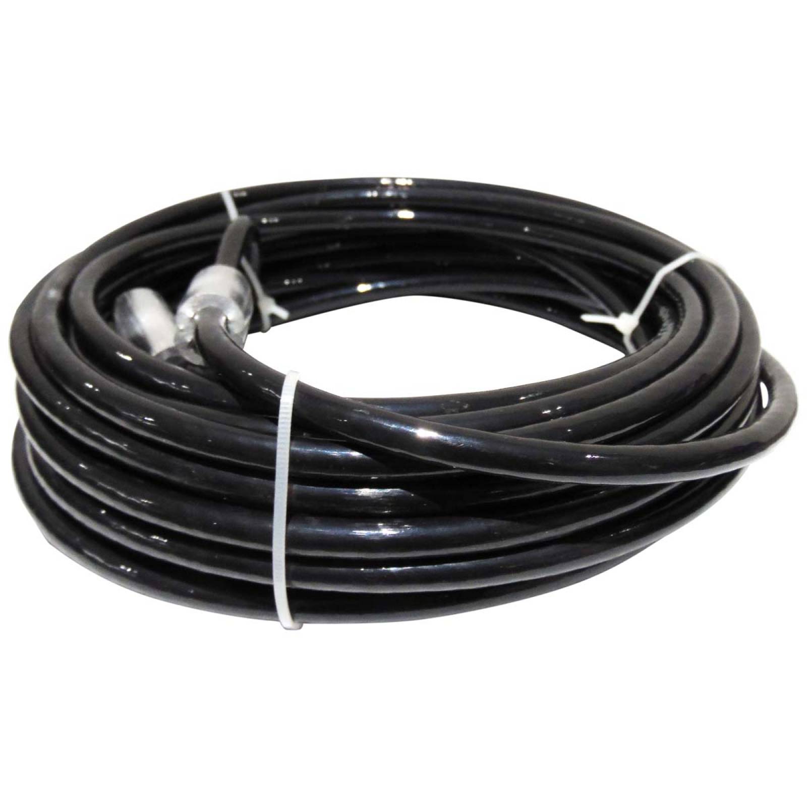 Cable Acero Con Nylon Blister 7x19 3/16-1/4 8 M Negro Obi 