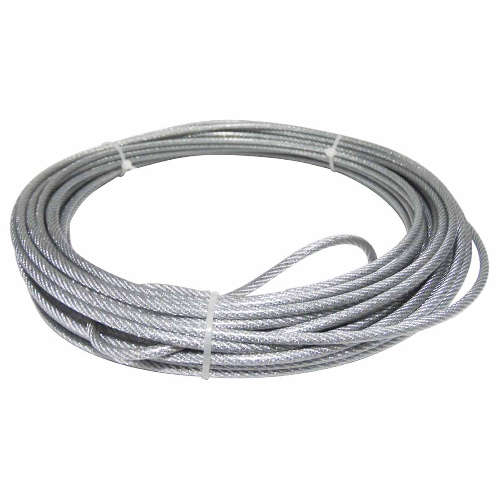 Cable De Acero Con Pvc Blister 7x7 3/32-1/8 15 M Obi 