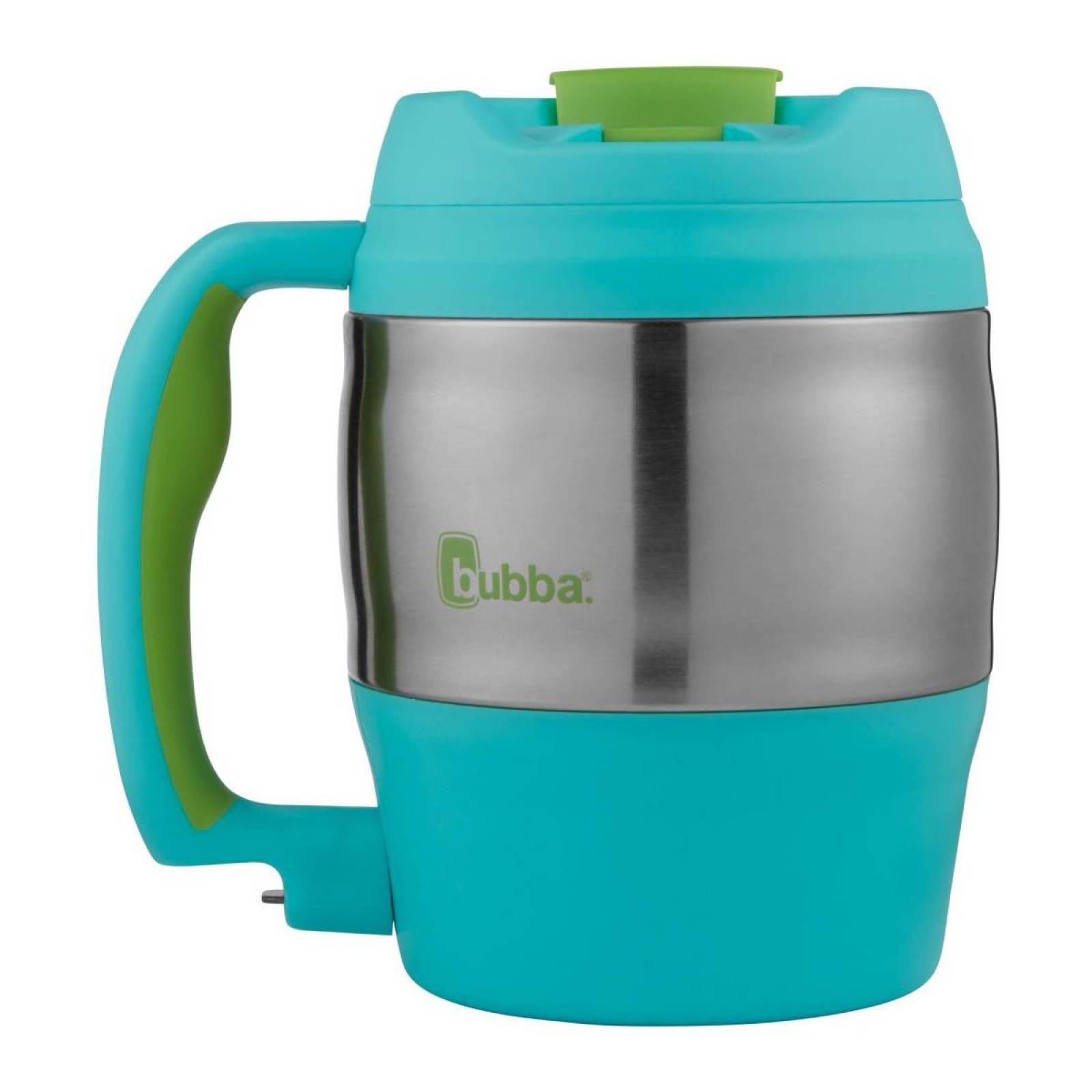 Taza Termo Barril Vaso Cervecero 52 Oz 1.5 Lt Fiesta Bubba Azul-/-Verde