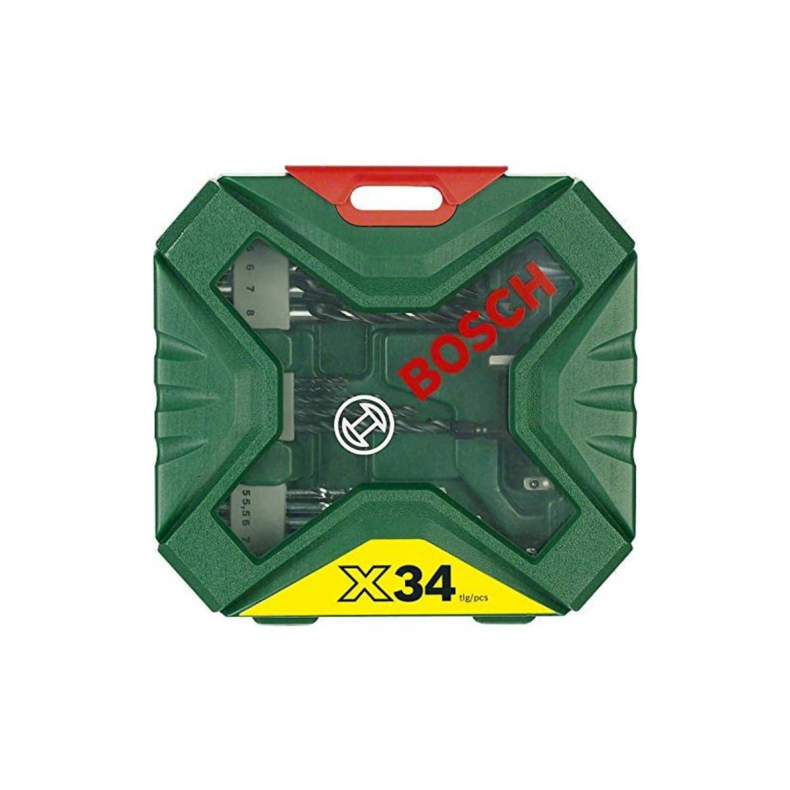 Combo Rotomartillo Gsb 13re + Set X-line 34 Piezas Bosch 