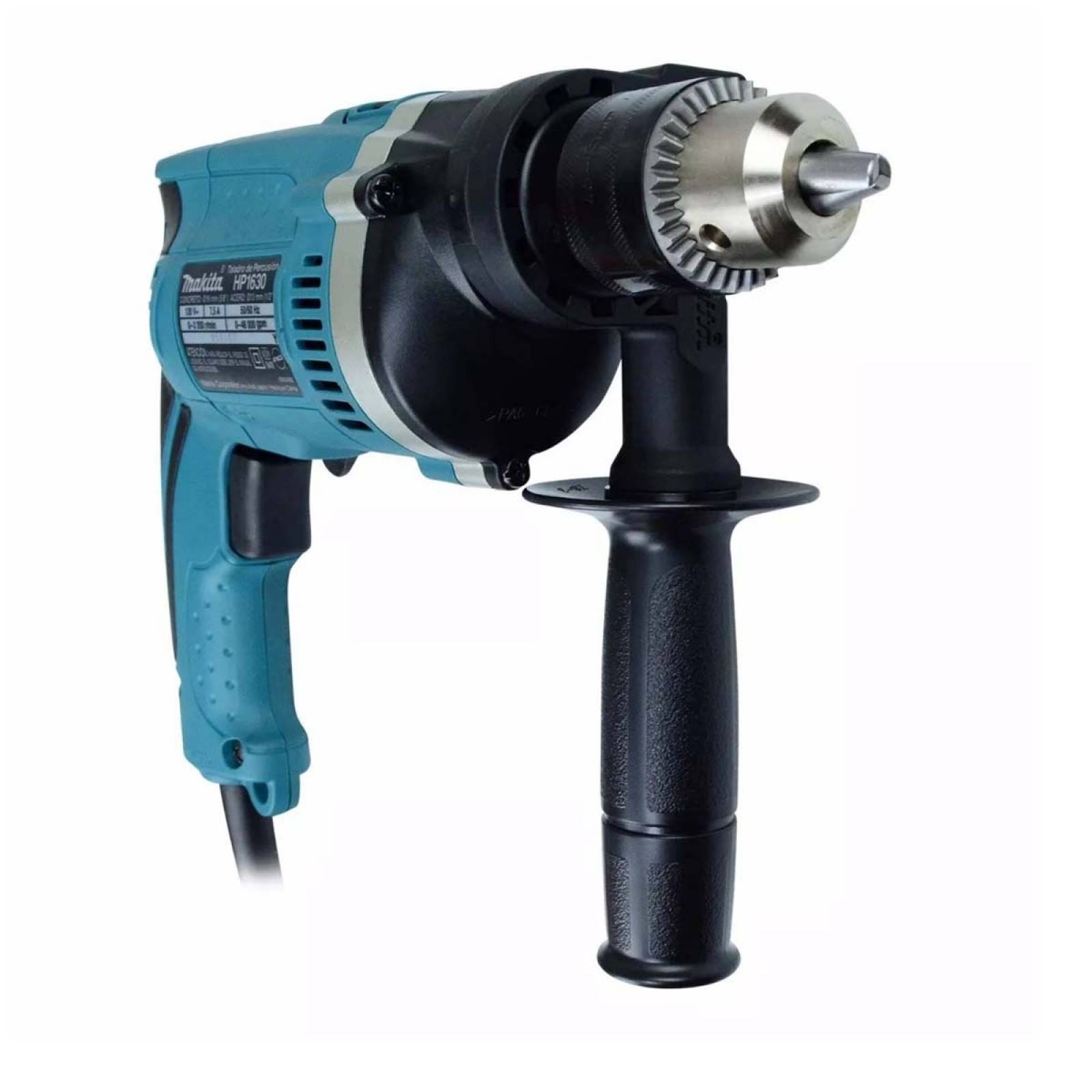 Taladro Rotomartillo 5/8 In 1/2 In Vel Var Rev Hp1630 Makita 