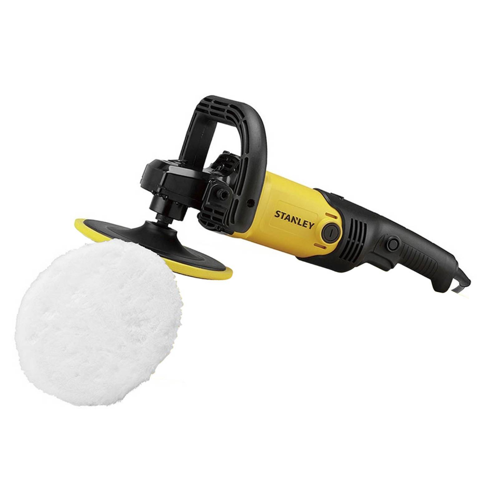 Pulidora 7 In 1300w 180 Mm + Caja Plastica Y Bonete Stanley 