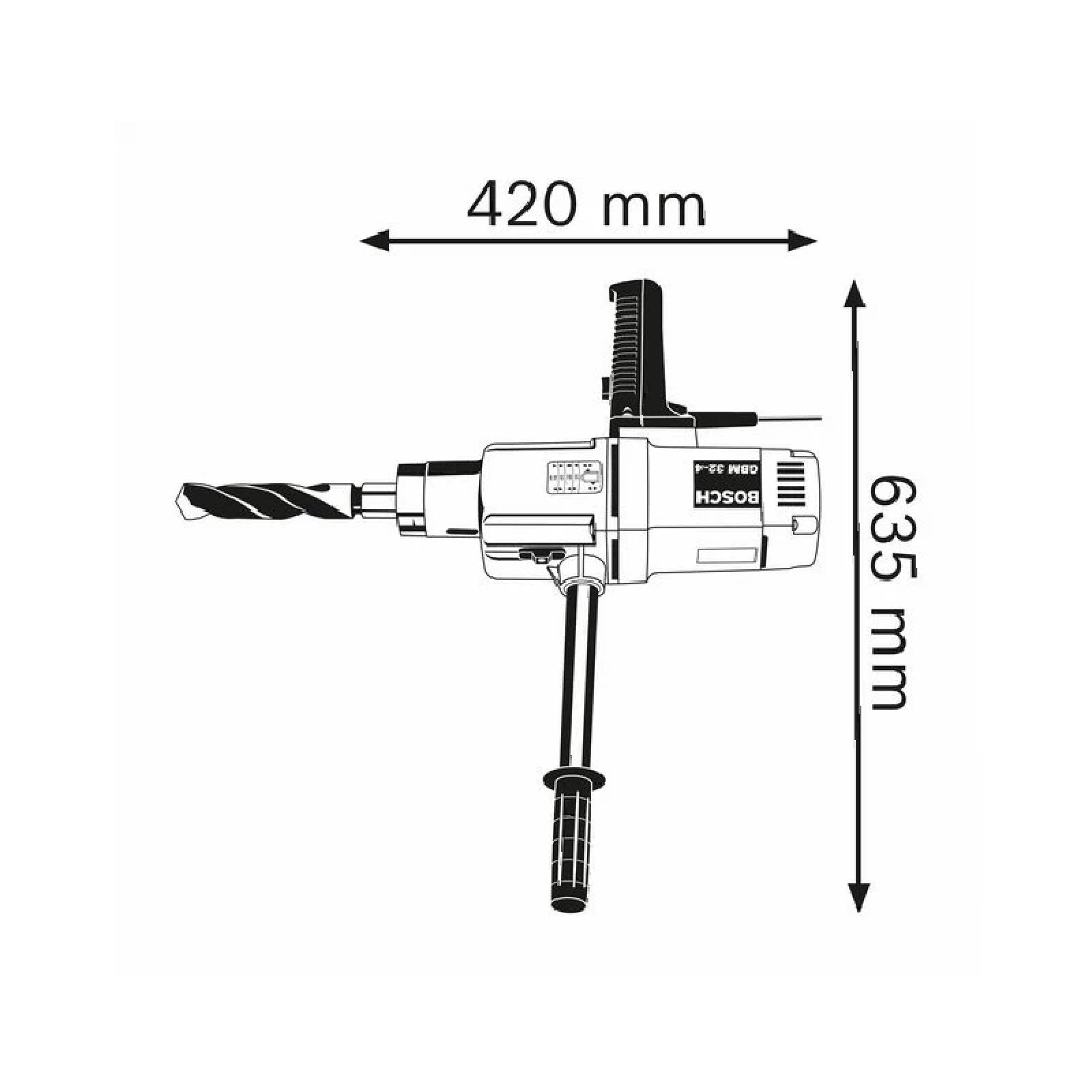 Taladro Magnetico Conico 1500 W GBM 32-4 + Maletin Bosch