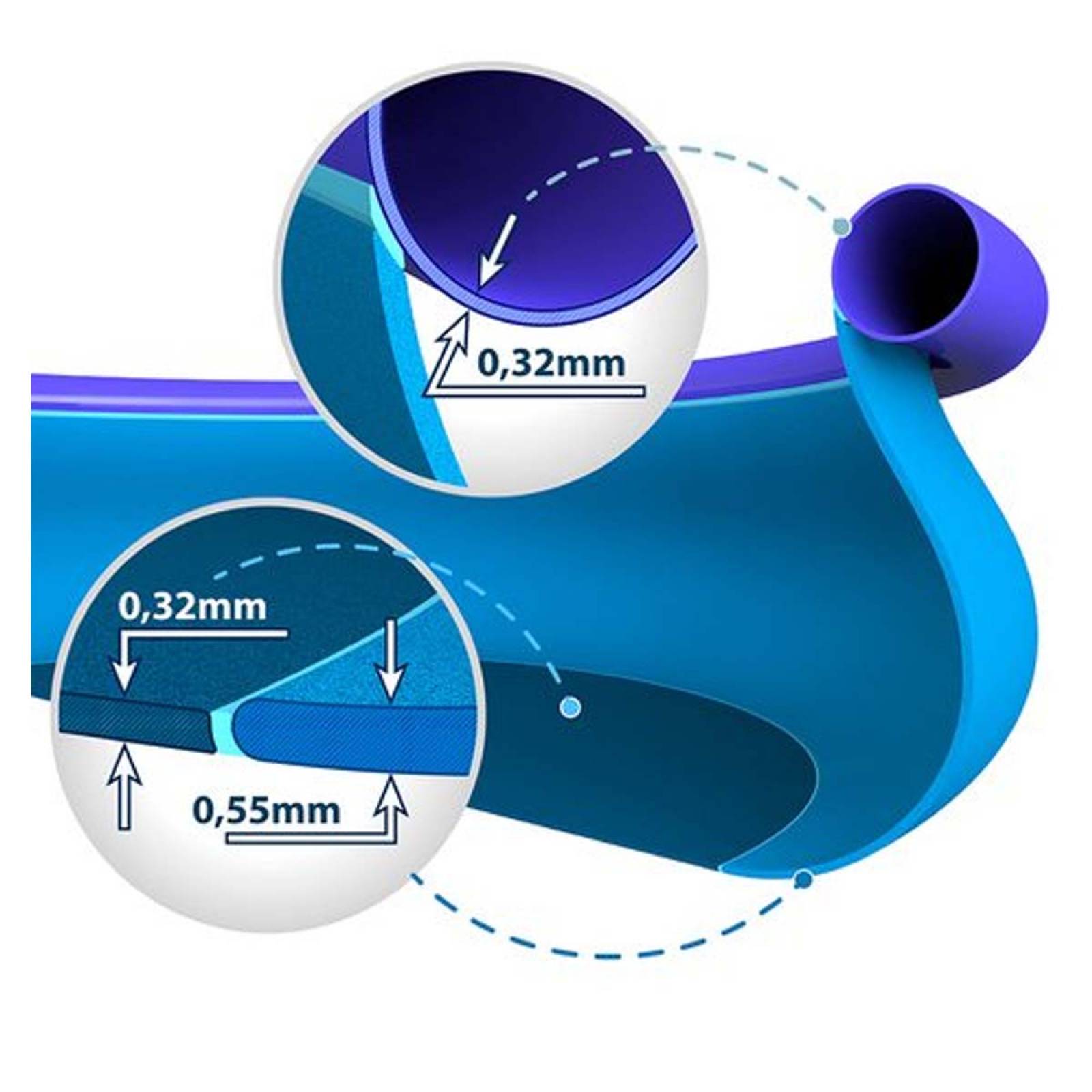 Piscina Alberca Horgar Inflable Easy Set 396 X 84 Cm Intex 