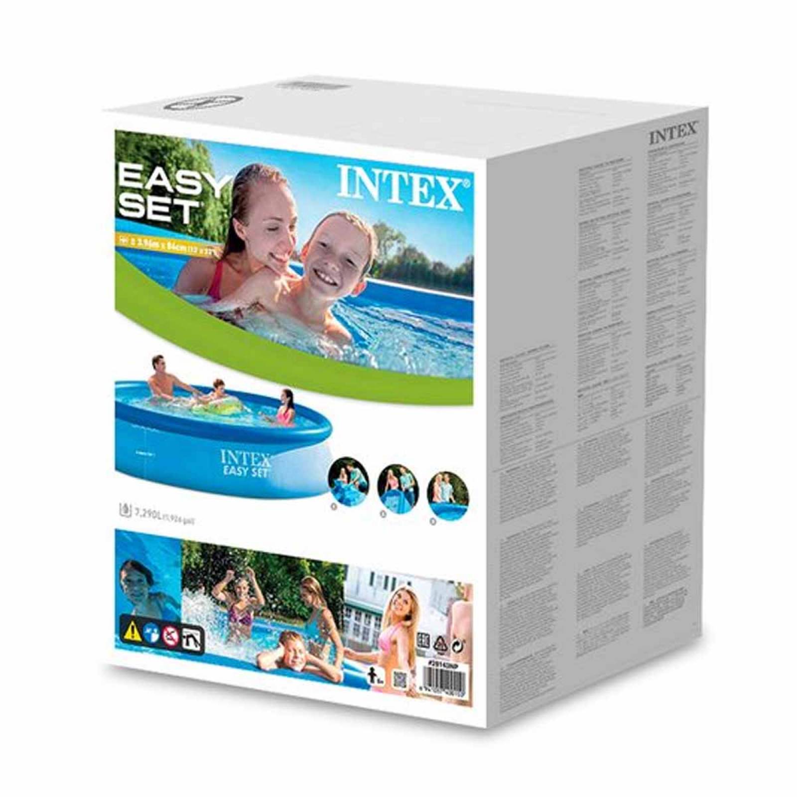 Piscina Alberca Horgar Inflable Easy Set 396 X 84 Cm Intex 