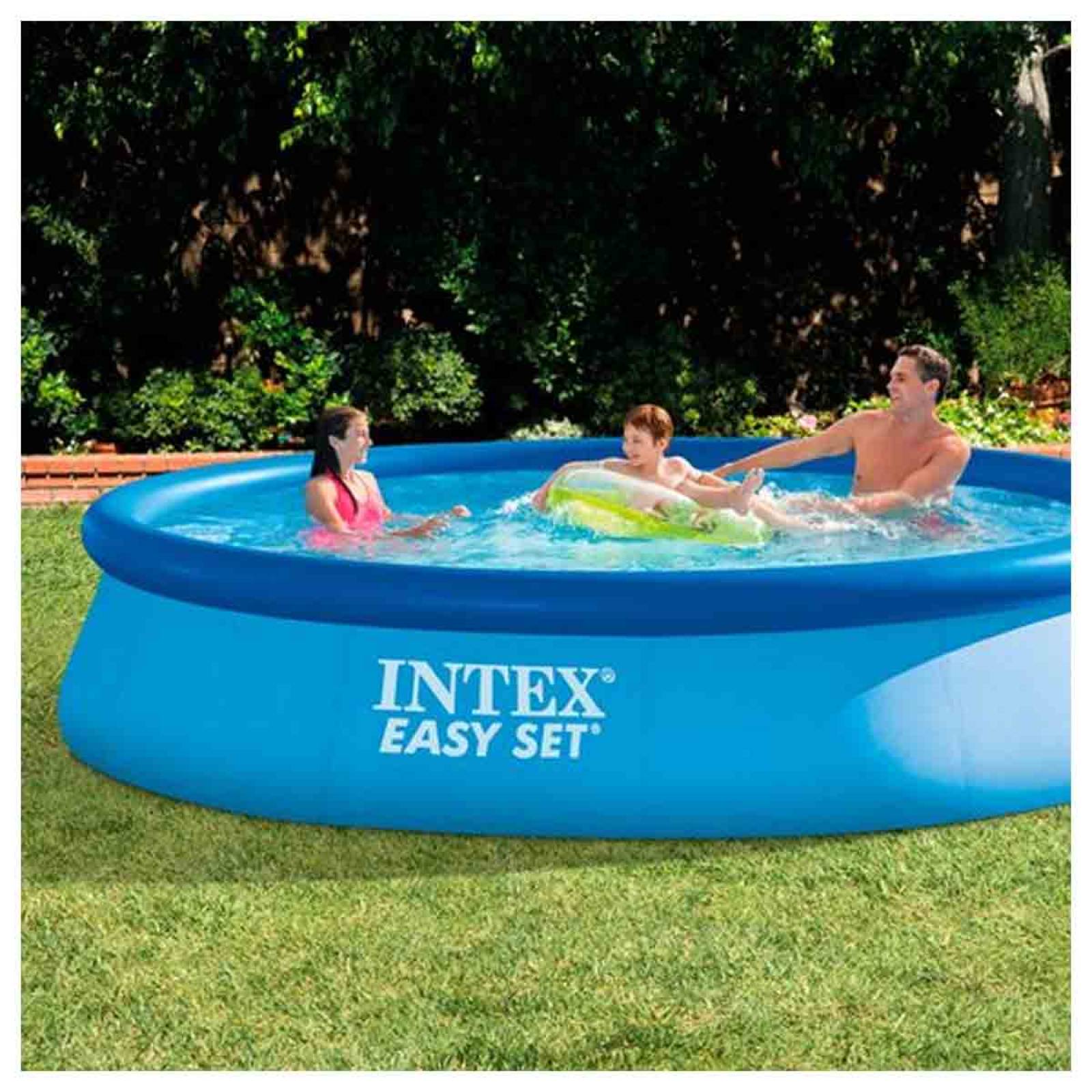 Piscina Alberca Horgar Inflable Easy Set 396 X 84 Cm Intex 