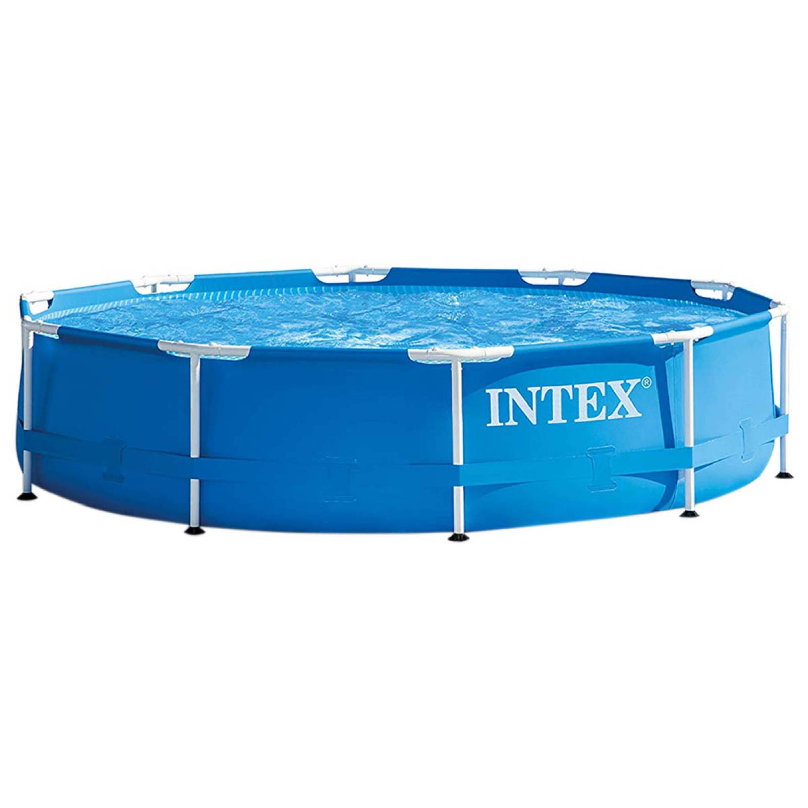 Alberca Piscina Hogar Circular 305x76cm Metal Frame Intex 