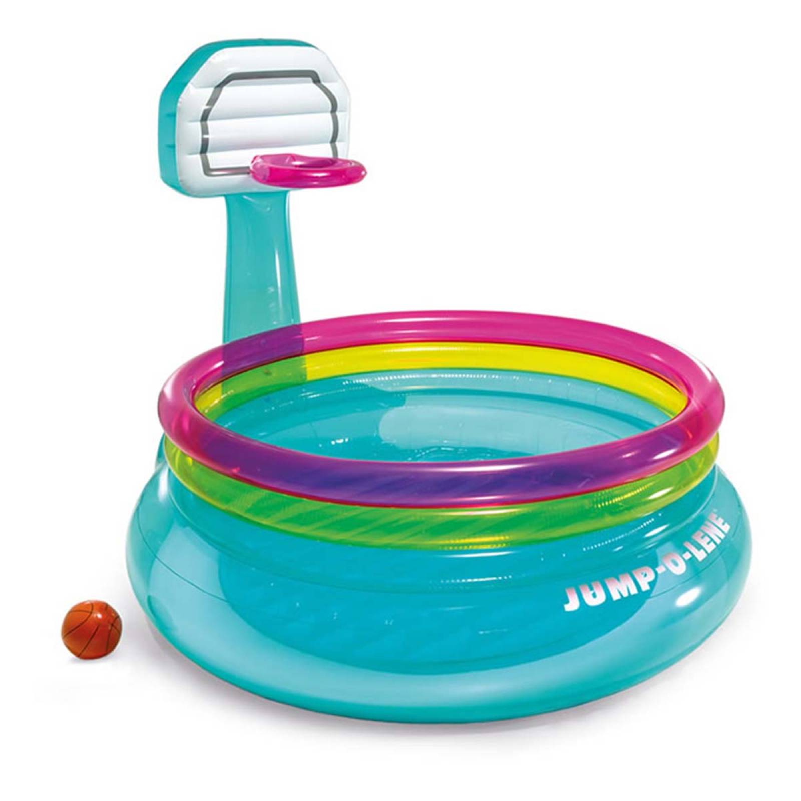 Piscina Alberca Inflable Trampolin Canasta Niño 48265 Intex