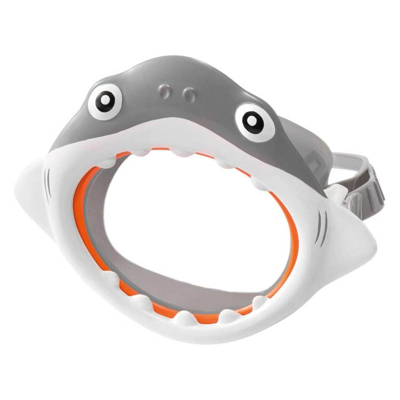 Snorkel + Mascara Buceo Diseño Tiburon Niño Piscina Intex 