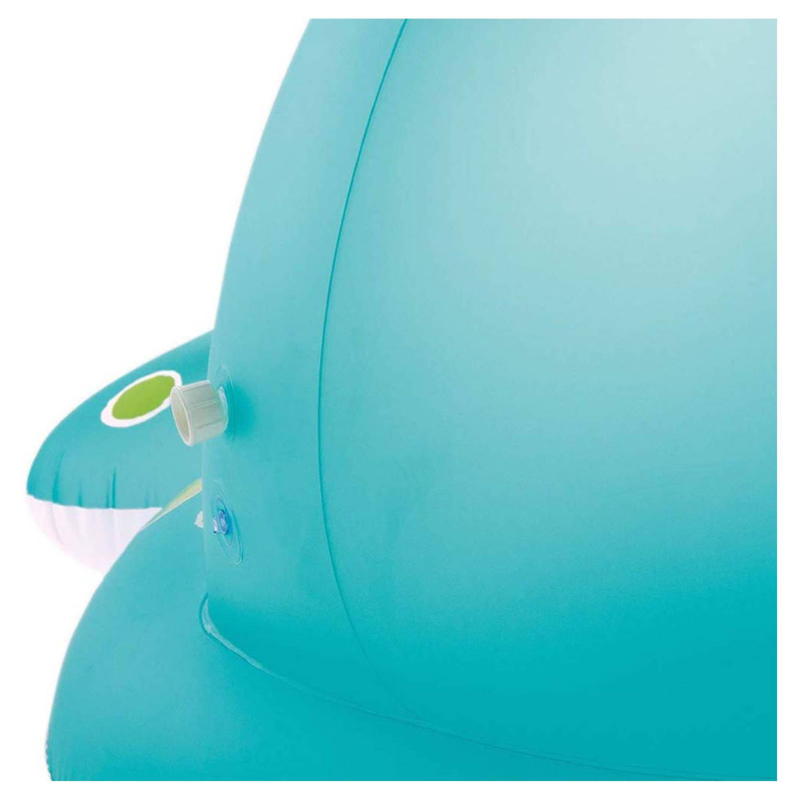 Piscina Alberca Inflable Ballena Azul Aspersor Playa Intex 