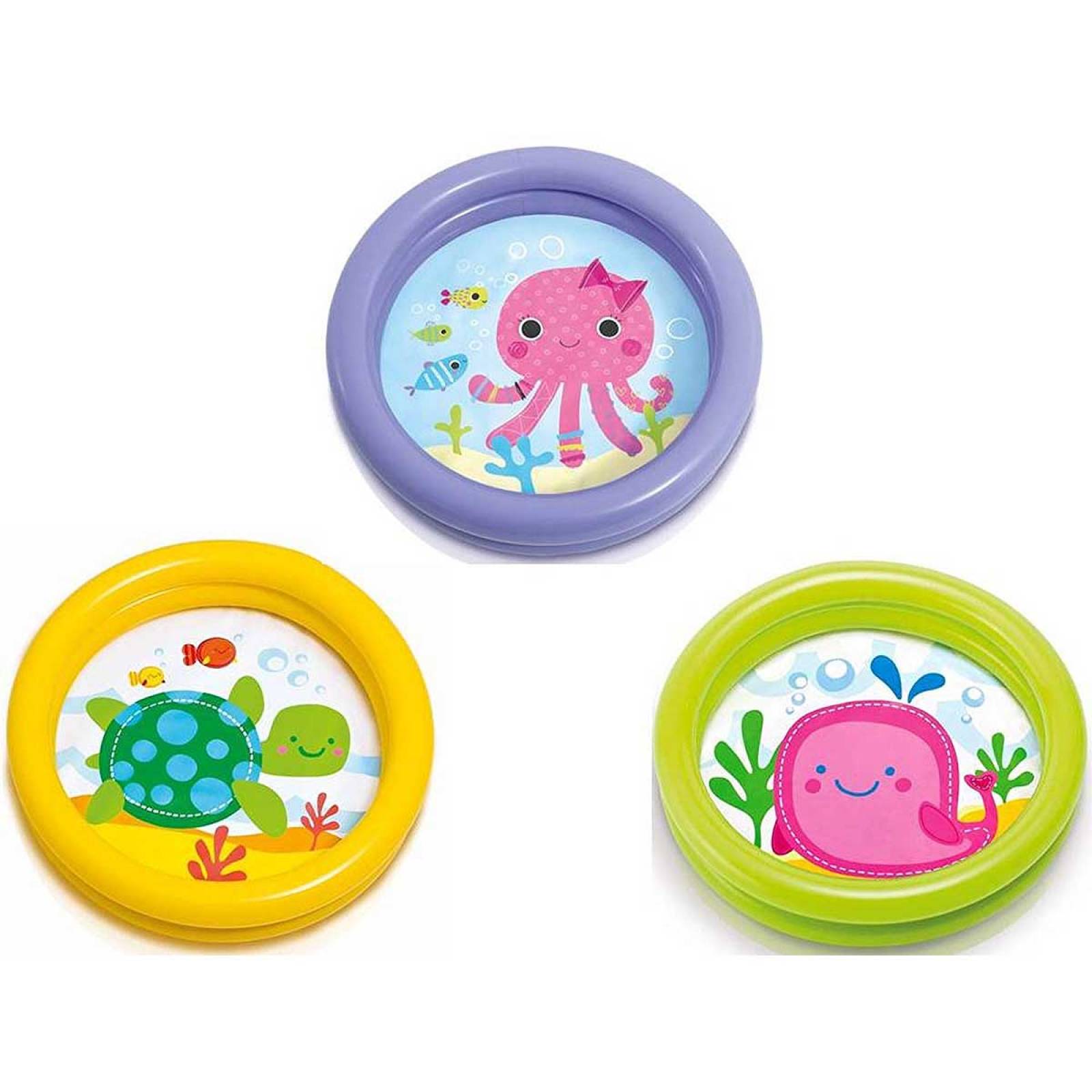 Alberca Piscina Inflable Redonda Para Bebes Diseños Intex 