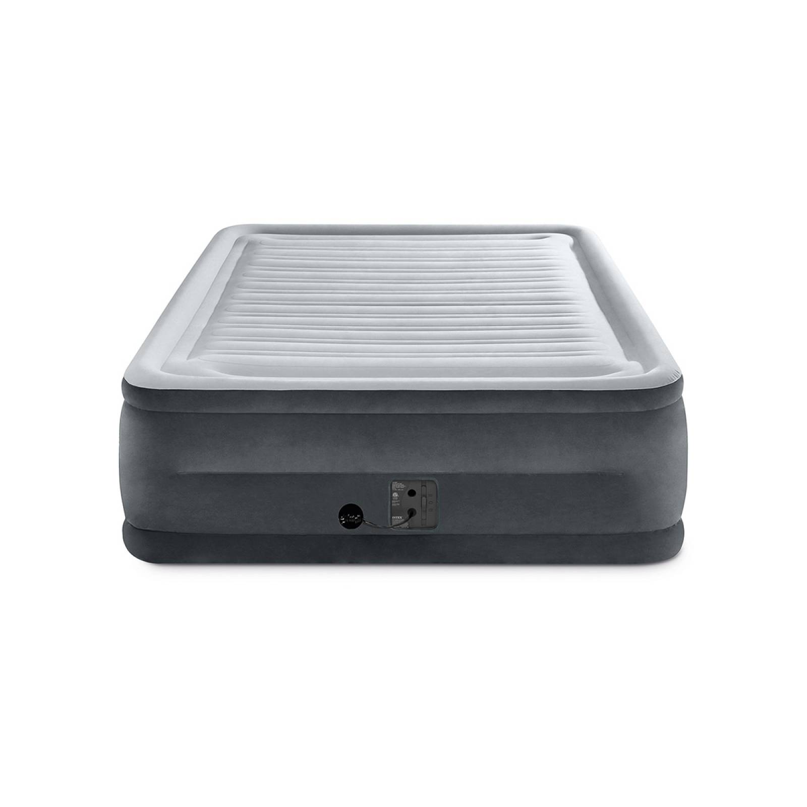 Cama Inflable Queen Premium Doble Alto 1 Pers + Bomba Intex 