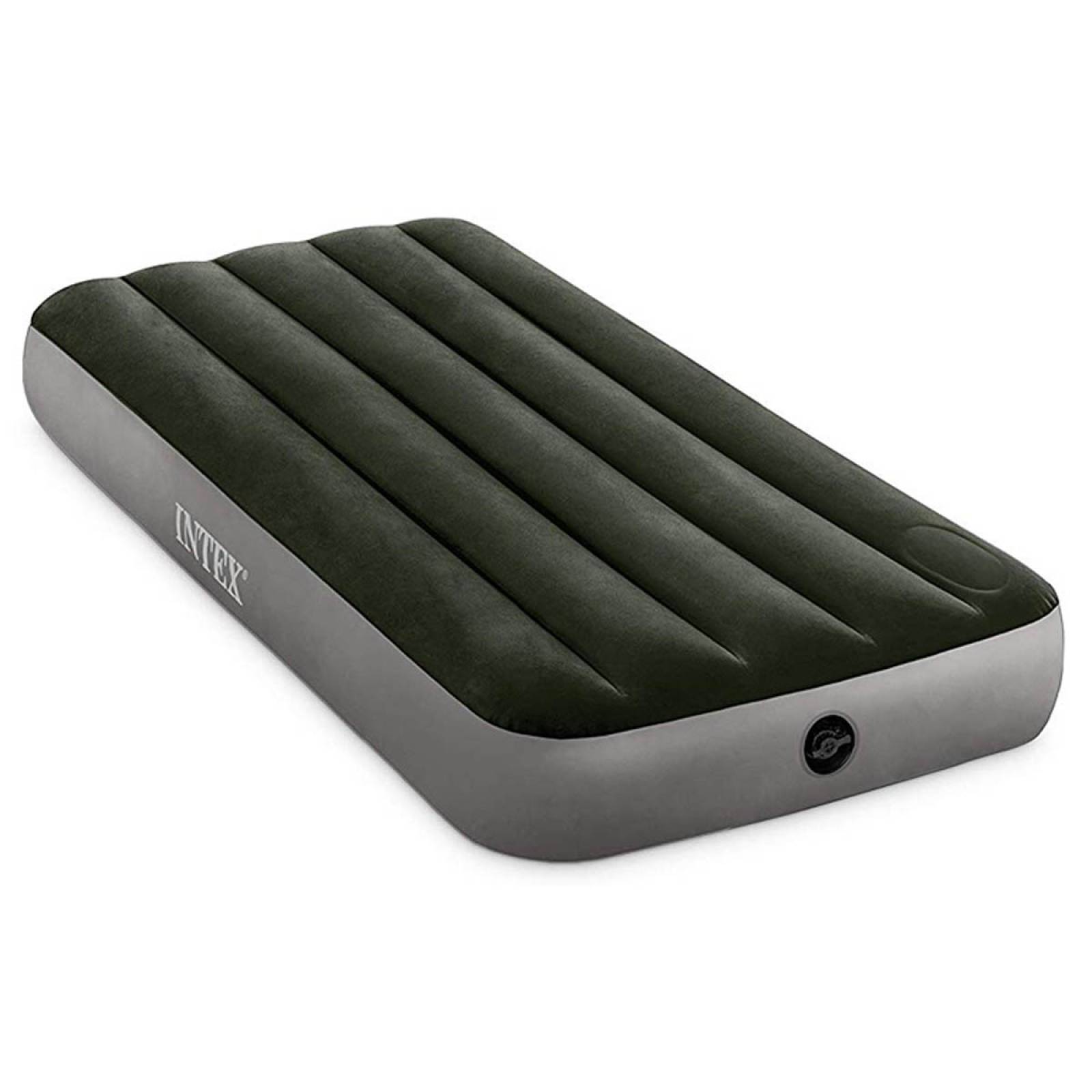 Colchon Cama Ver Inflable Campismo Standard Bomba Pie Intex
