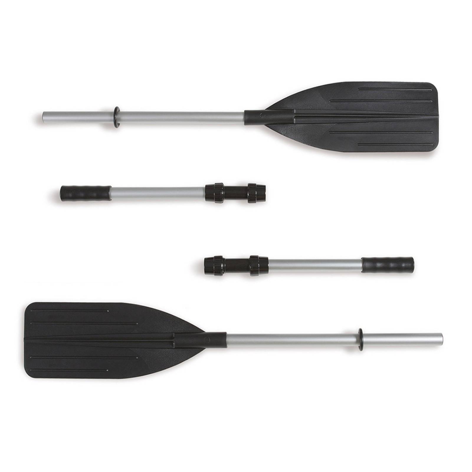 Lancha Inflable 4 Personas Rio + Remos y Bomba 68324NP Intex