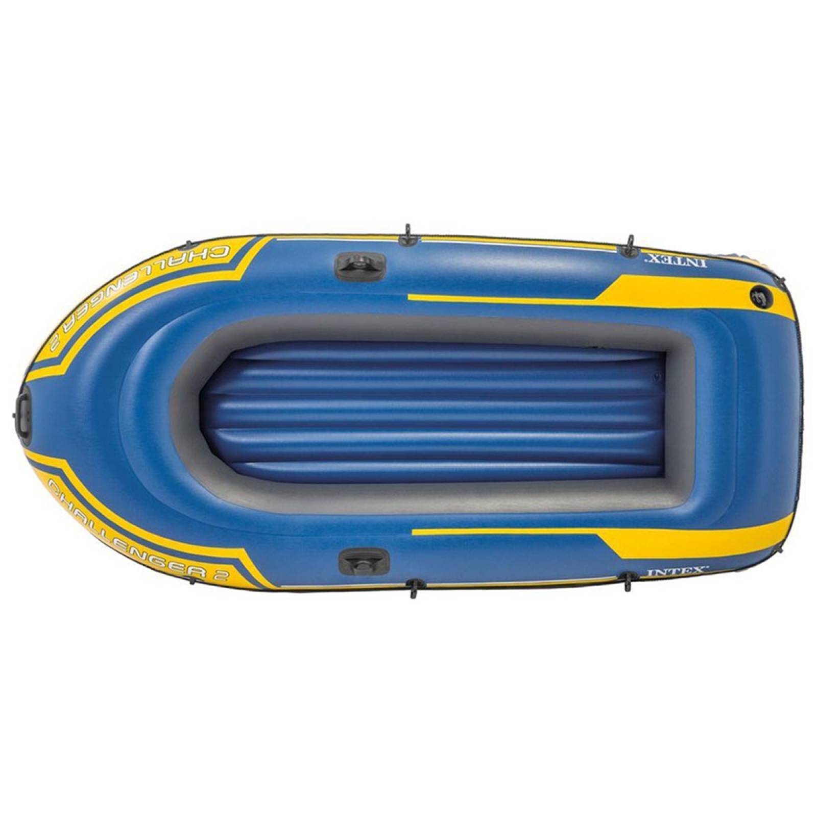 Lancha Inflable Challenge 2Per + Remos y Bomba 68367NP Intex