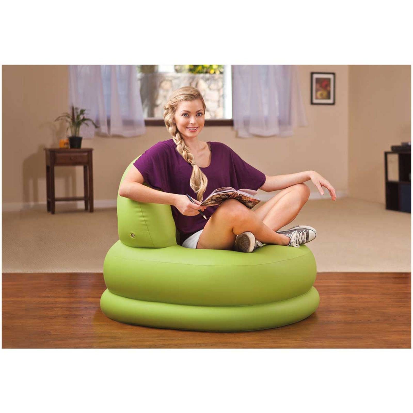 Silla Sillon Inflable Chair Colores Surtidos 68592np Intex 1 Multicolor