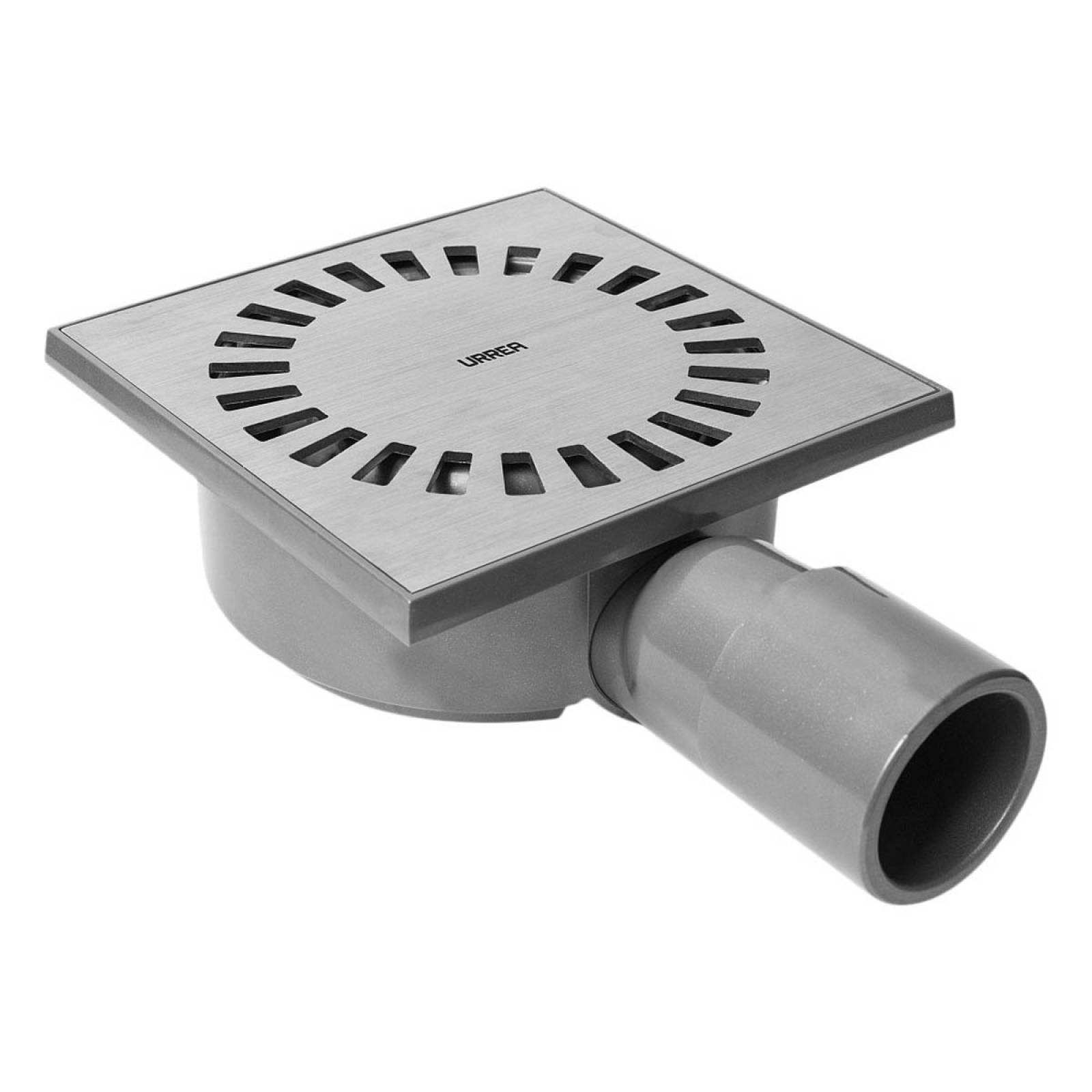 Coladera Compacta Rejilla Con Salida Lateral Cl15inox Urrea 