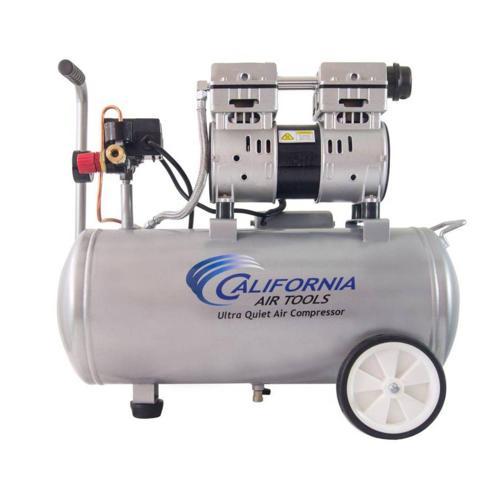 Compresor De Aire California Air Tools CAT-4610AC - 4 Galones, Ultra Silencioso, Sin Aceite (Producto BLEMISHED)
