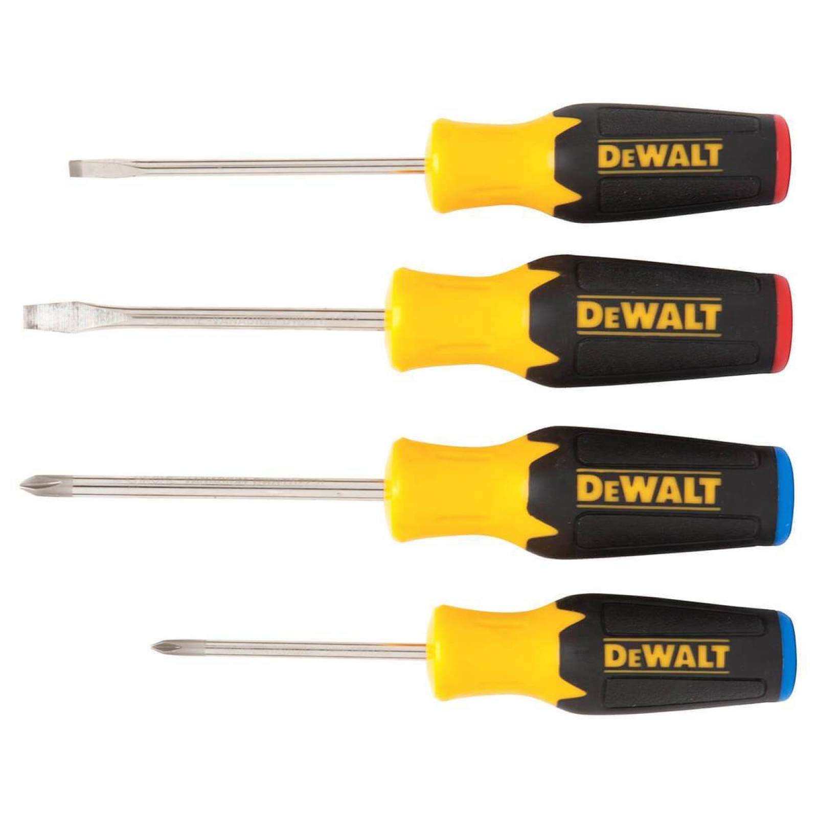 Desarmador Destornilladores Punta Magnetica Cruz 4 Pz DeWalt