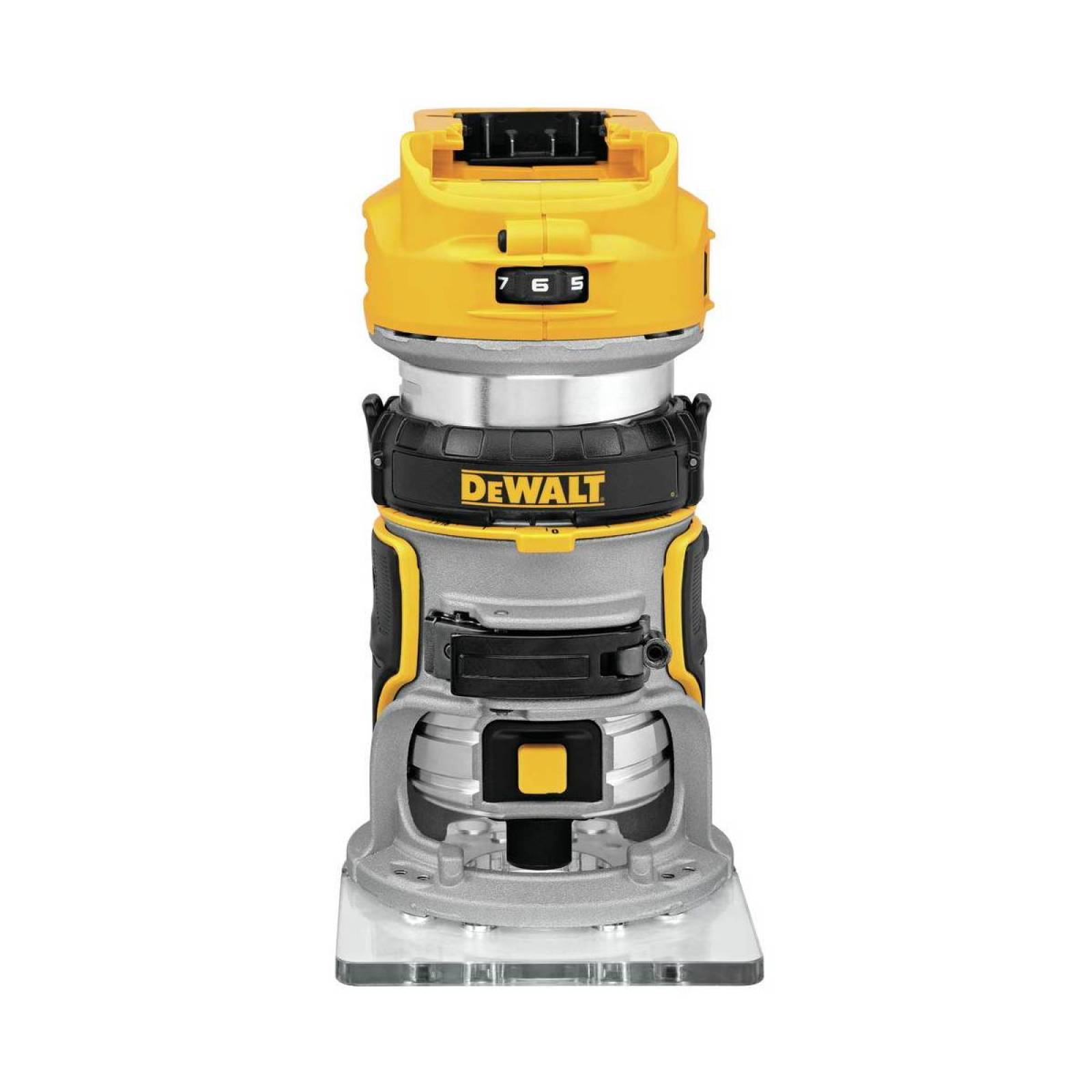 Router Rebajadora Inalambrica 20v Sin Bateria Dcw600b Dewalt 